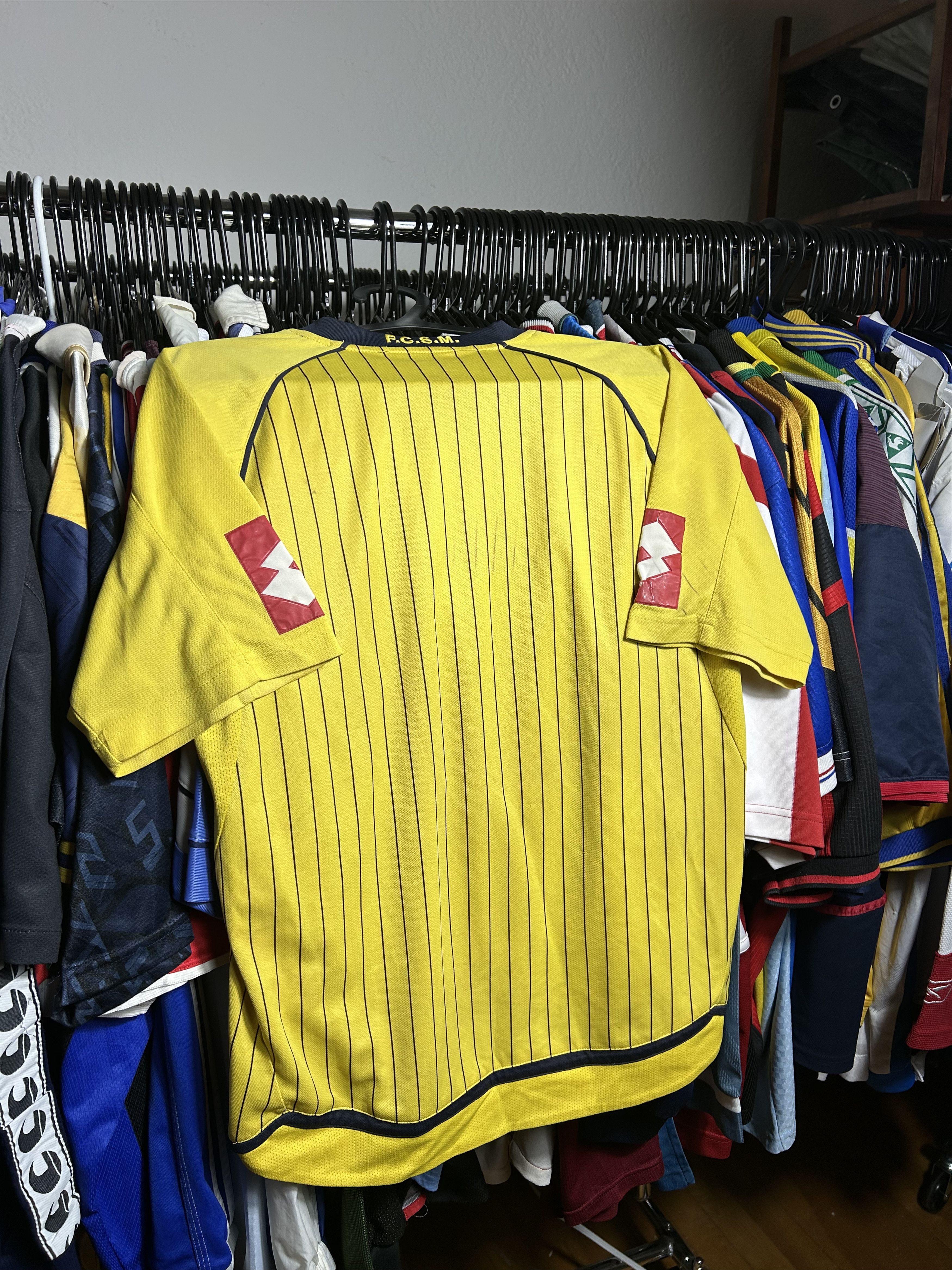 Lotto Sport Sochaux montbeliard 2009/10 Home Jersey Size US S / EU 44-46 / 1 - 2 Thumbnail