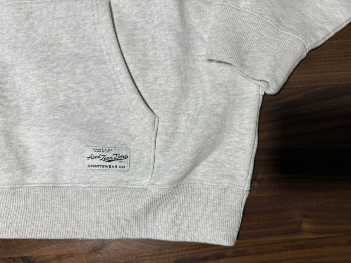 Aime Leon Dore Aime Leon Dore Aimé Collegiate Logo Oatmeal Hoodie XL Size US XL / EU 56 / 4 - 3 Thumbnail
