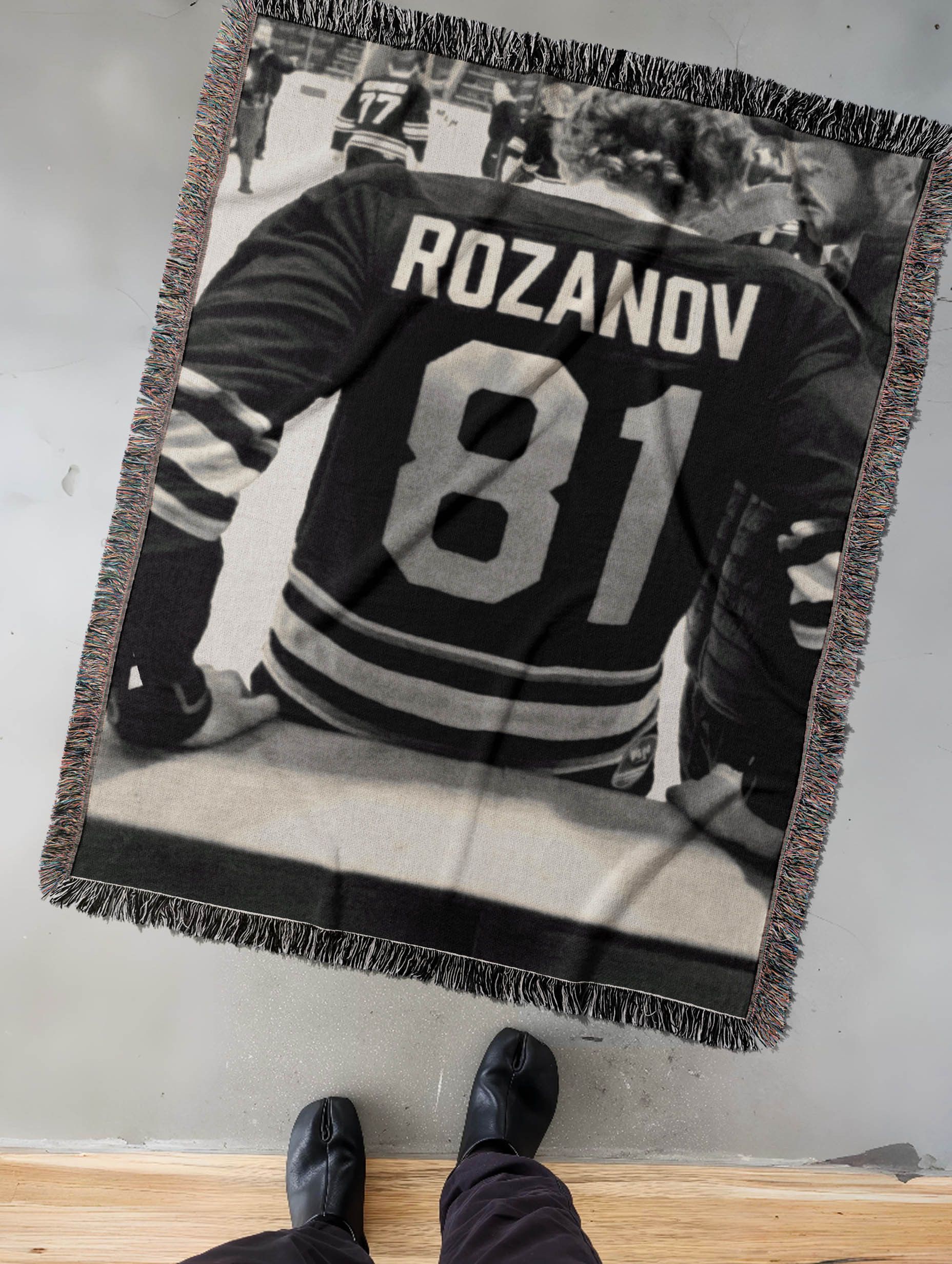 Guide Series Heated Rivalry Blanket Gift Hollander Rozanov print art Size ONE SIZE - 1 Thumbnail