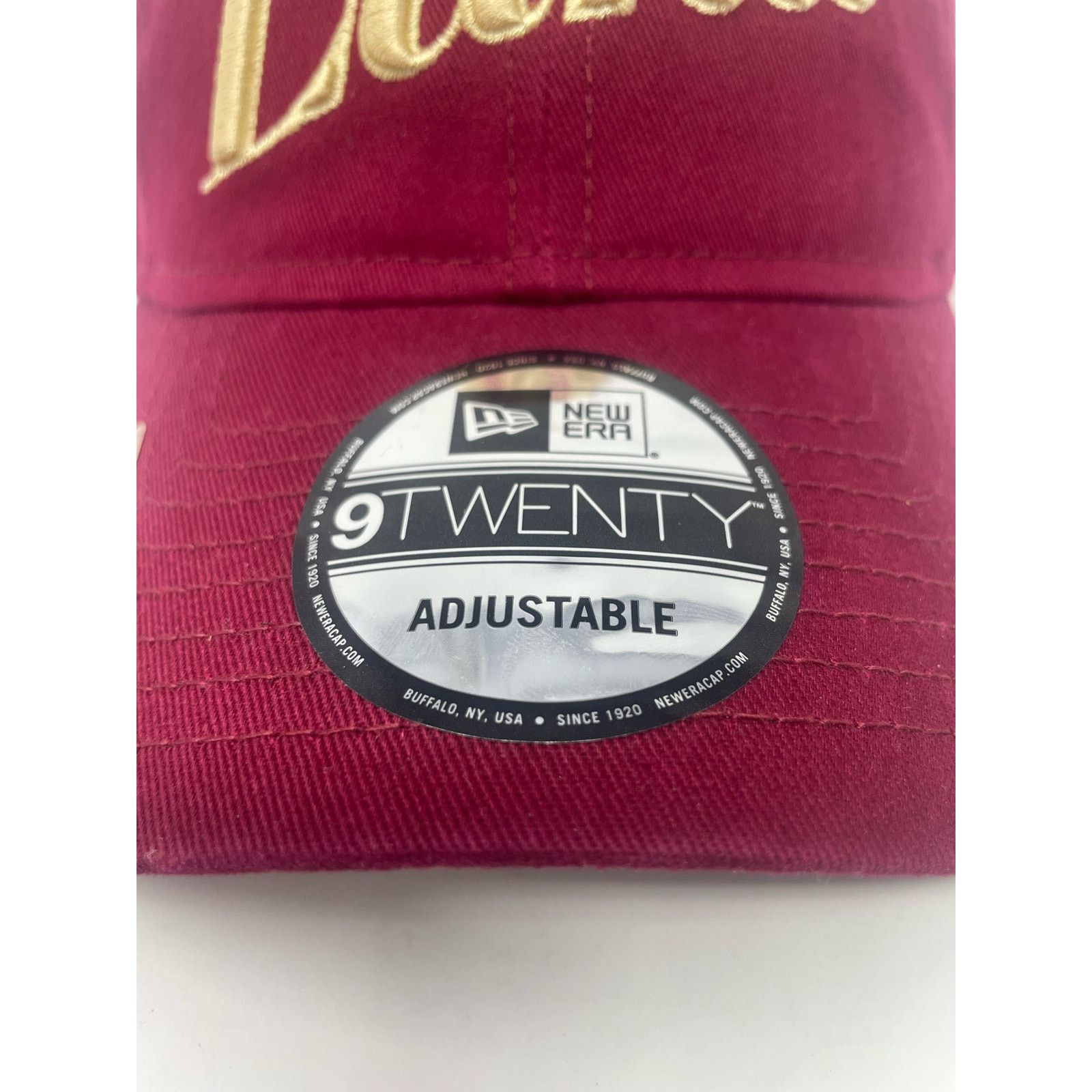 New Era Cleveland Cavaliers New Era 9Twenty Adjustable Strap Hat Size ONE SIZE - 4 Thumbnail
