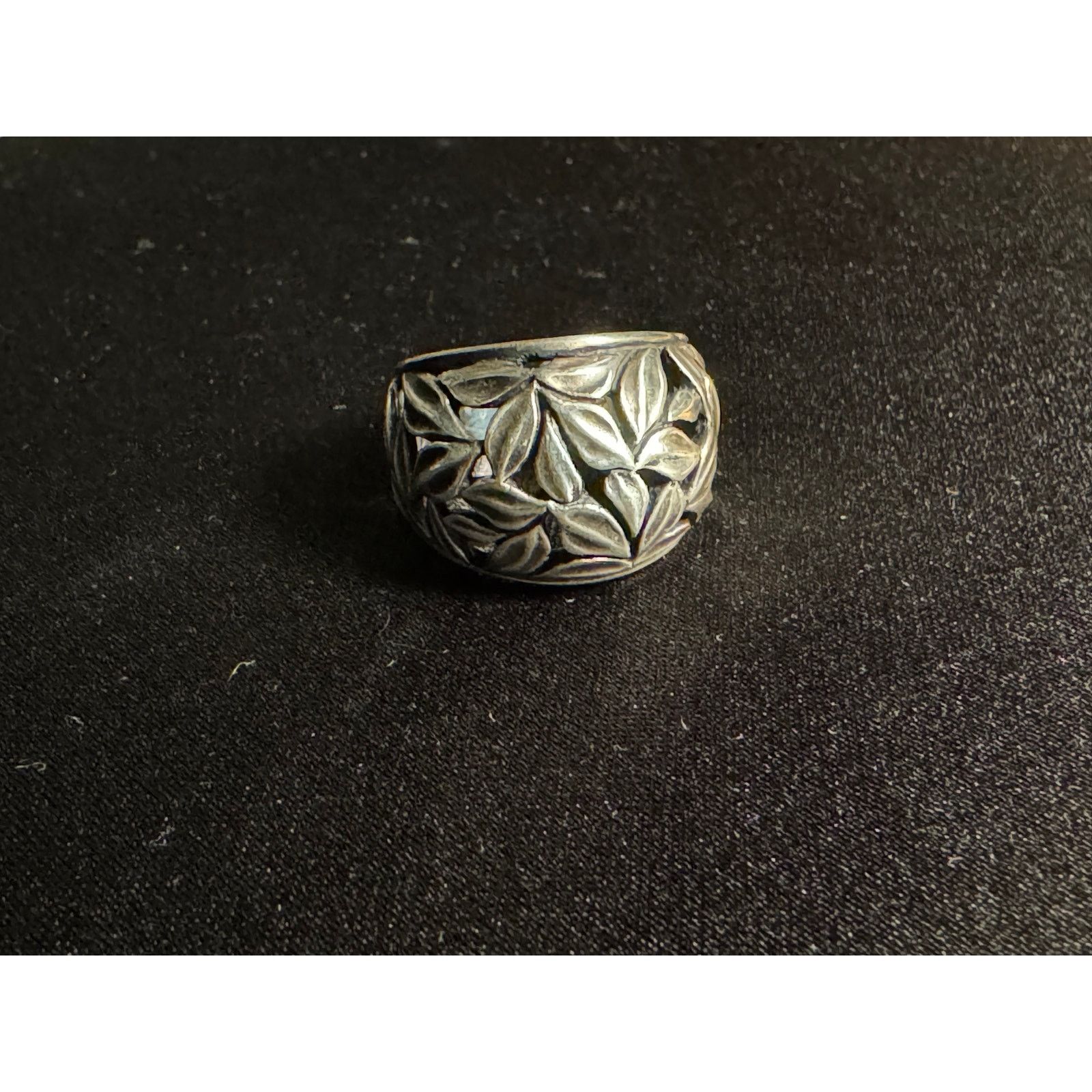 Other James Avery 925 Silver Open Leaves Dome Ring Size 8 Size ONE SIZE - 2 Thumbnail