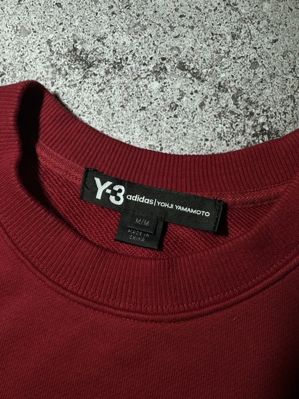 Adidas × Y-3 × Yohji Yamamoto Yohji Yamamoto Adidas Y-3 red big logo rare sweatshirt Size US M / EU 48-50 / 2 - 10 Thumbnail