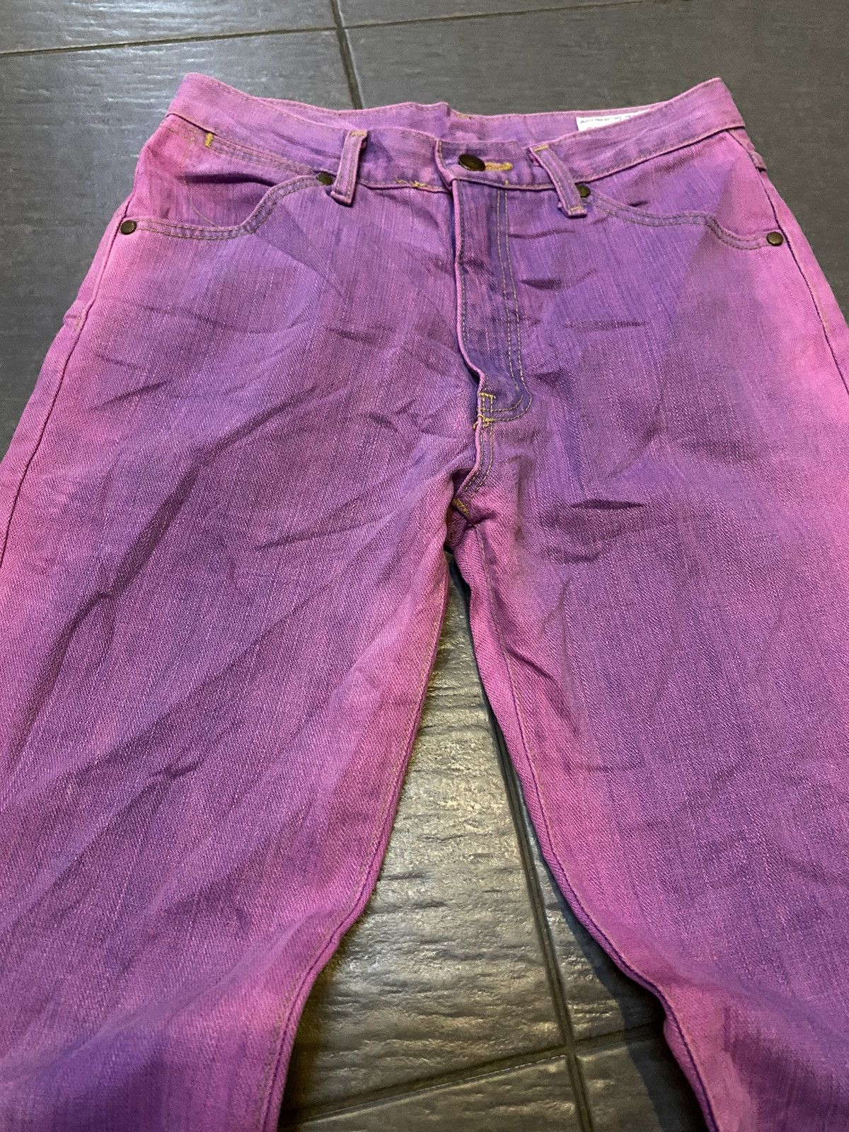 Hysteric Glamour × Vintage × Wrangler Flare jeans wrangler boot Cut Size 28" / US 6 / IT 42 - 4 Thumbnail