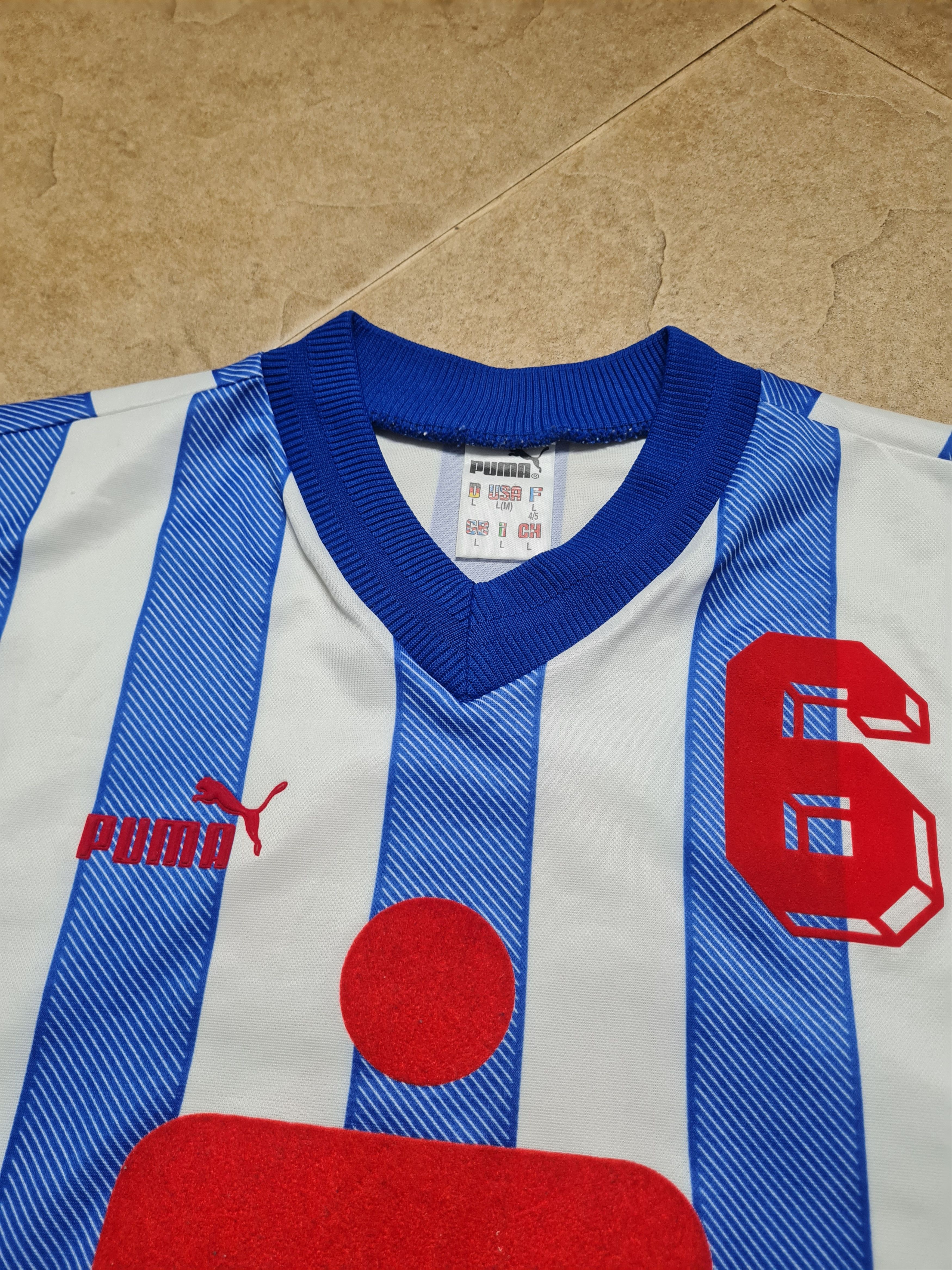 Puma Vintage Football Jersey Puma1980-1990x Soocer T-Shirts Size US L / EU 52-54 / 3 - 9 Thumbnail