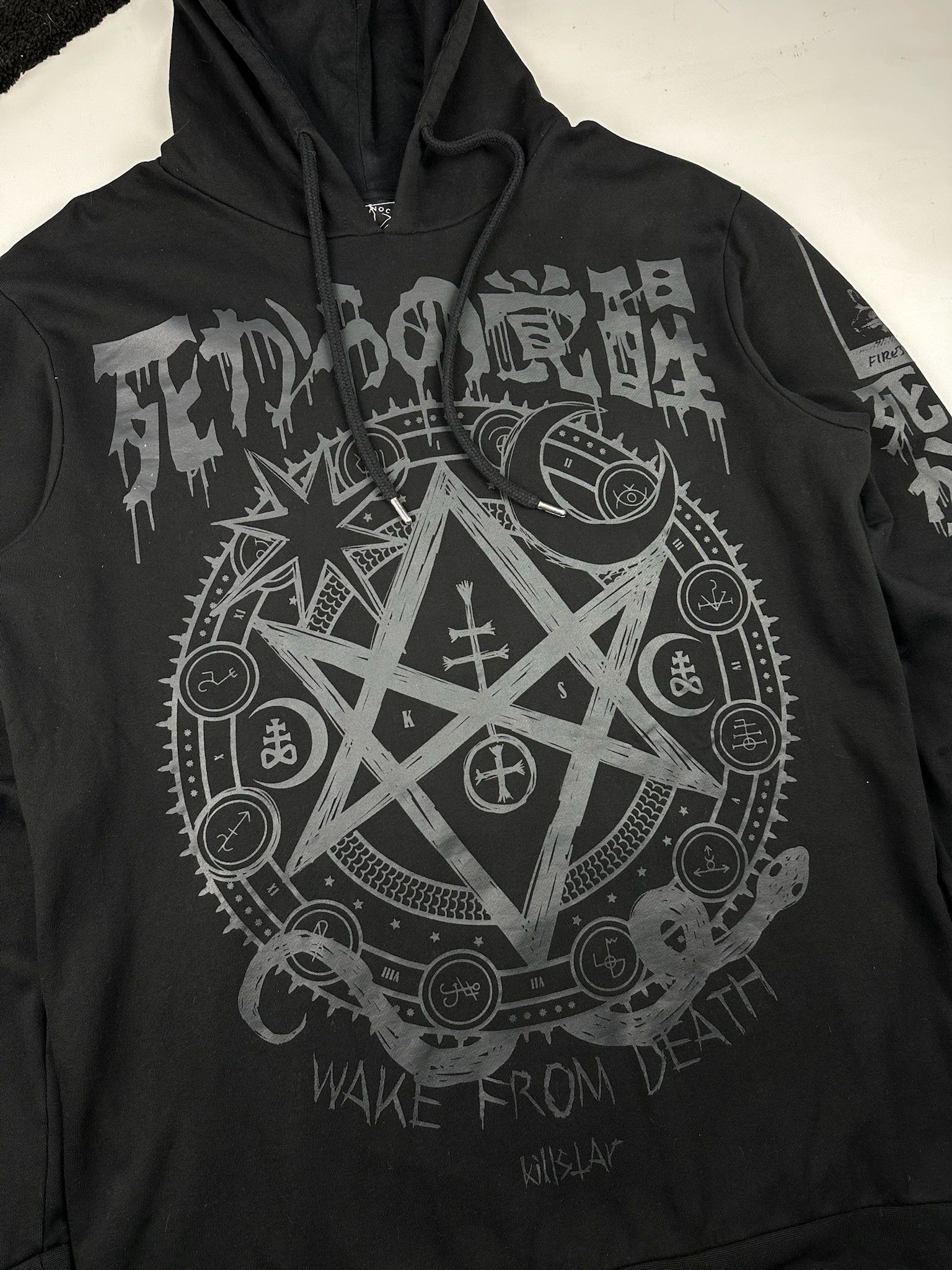 Killstar Killstar 666 overprinted hoodie Size US M / EU 48-50 / 2 - 3 Thumbnail