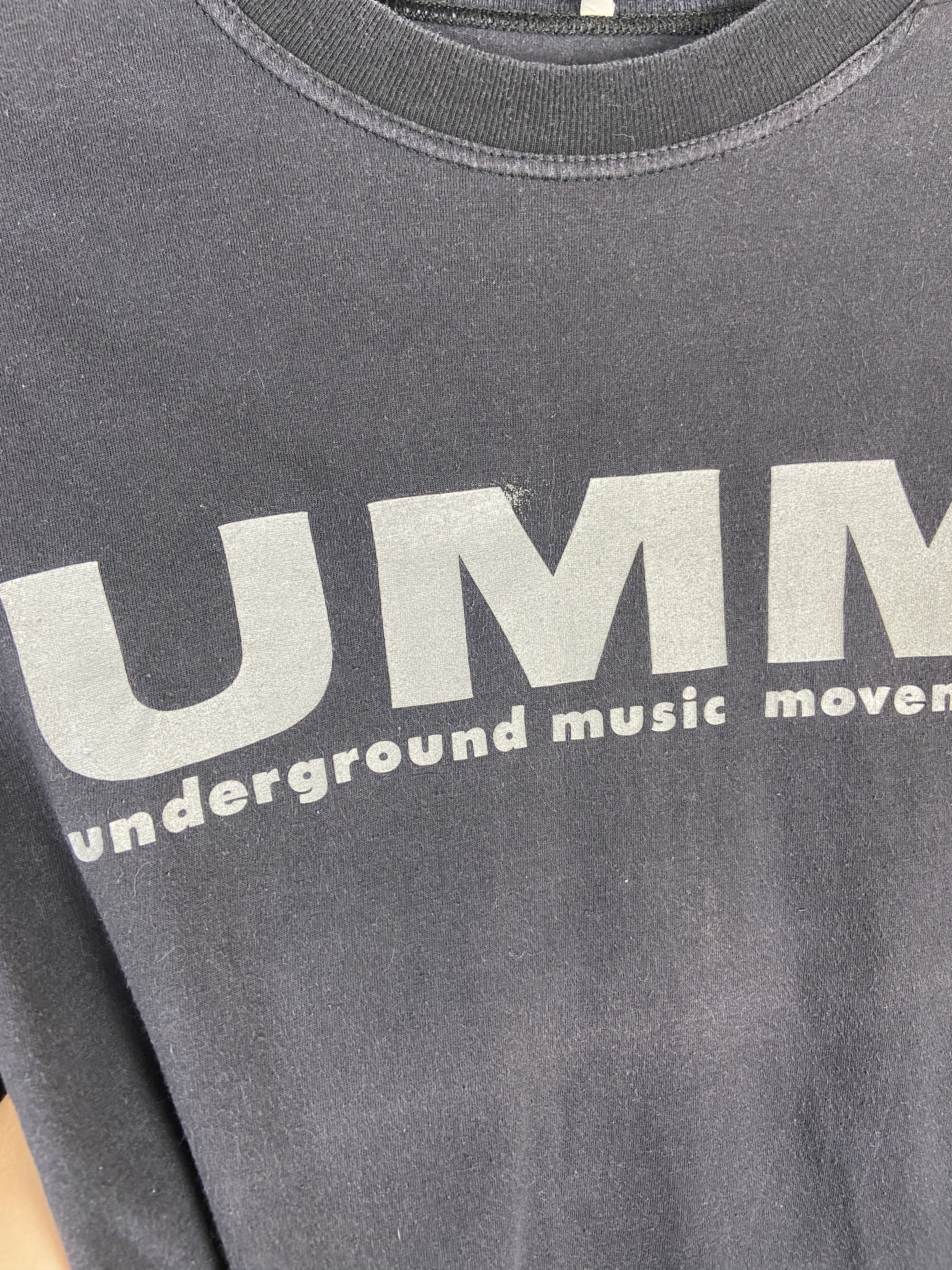 Rap Tees Vintage UMM Underground Music Movement Promo Tee Shirt DJ Size US XL / EU 56 / 4 - 6 Thumbnail