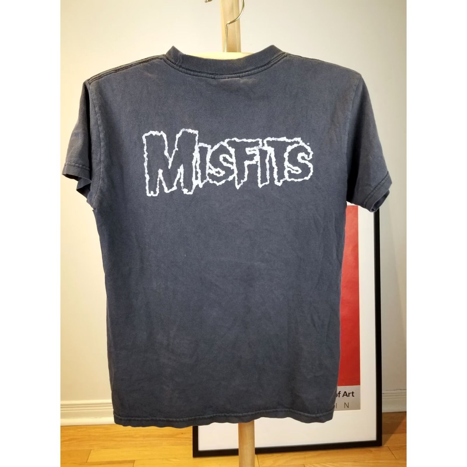 Vintage VINTAGE MISFITS HEAVY METAL TOUR BLACK T-SHIRT SZ SMALL Shirt Mens XS? Size US S / EU 44-46 / 1 - 5 Thumbnail