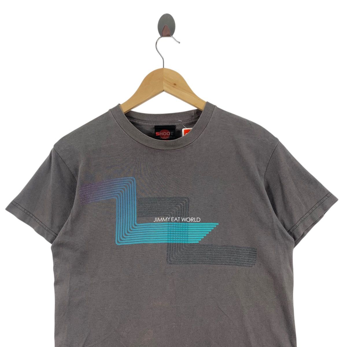 Vintage Vintage JIMMY EAT WORLD Rock Band Short Sleeve Tshirt Size US S / EU 44-46 / 1 - 2 Thumbnail