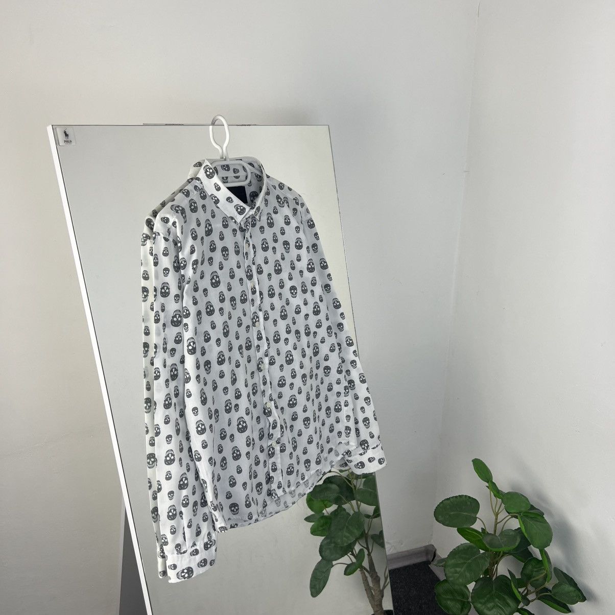 Philipp Plein Luxury Philipp Plein Skull Multilogo Button Up Shirt Size US M / EU 48-50 / 2 - 1 Thumbnail