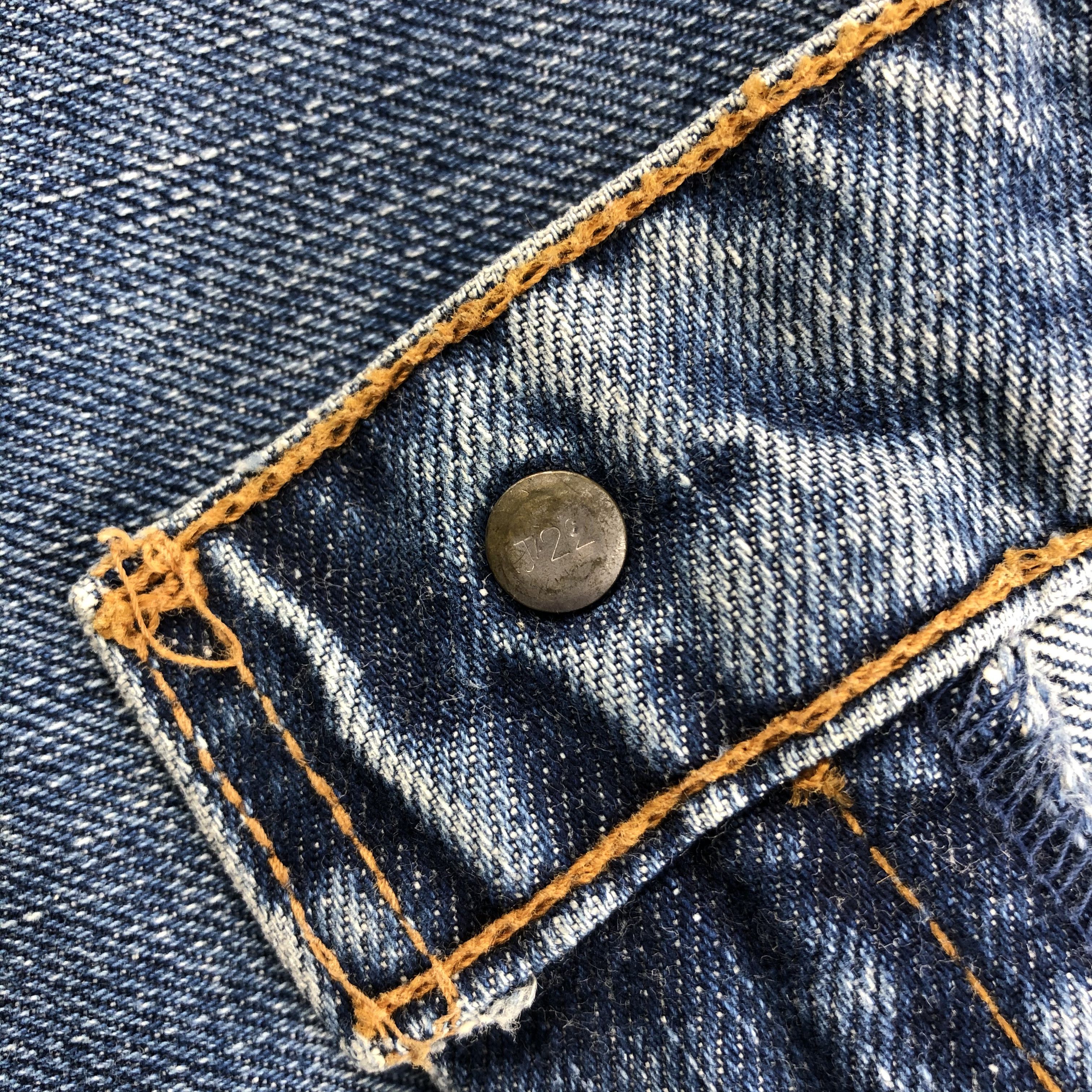Levi's Vintage 90s Levis 517 Jeans Faded Blue Flare Denim KJ497 Size US 32 / EU 48 - 8 Thumbnail