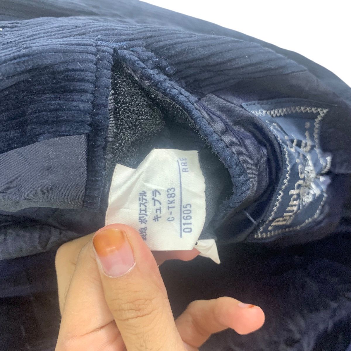 Burberry Vintage 90’ BURBERRY LONDON Corduroy Cotton Blazer Coat Size 38L - 10 Thumbnail