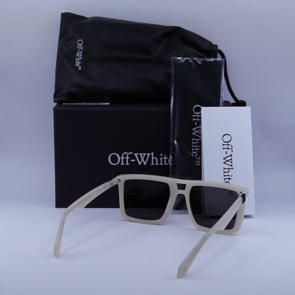 Off-White Off-White OERI13W STRATFORD 6107 Sunglasses Beige Square Size ONE SIZE - 9 Thumbnail