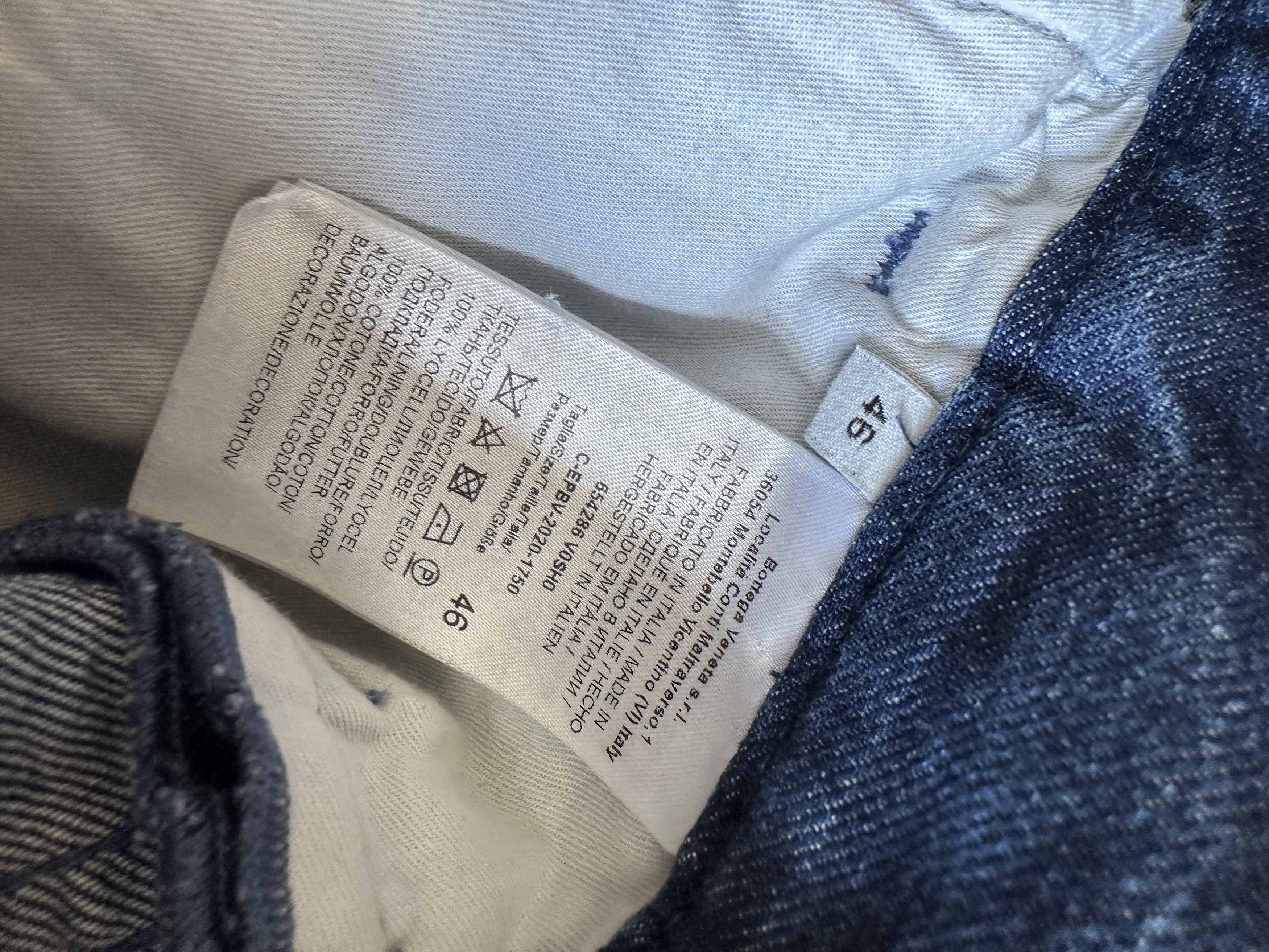 Bottega Veneta Wide Leg Baggy Jeans