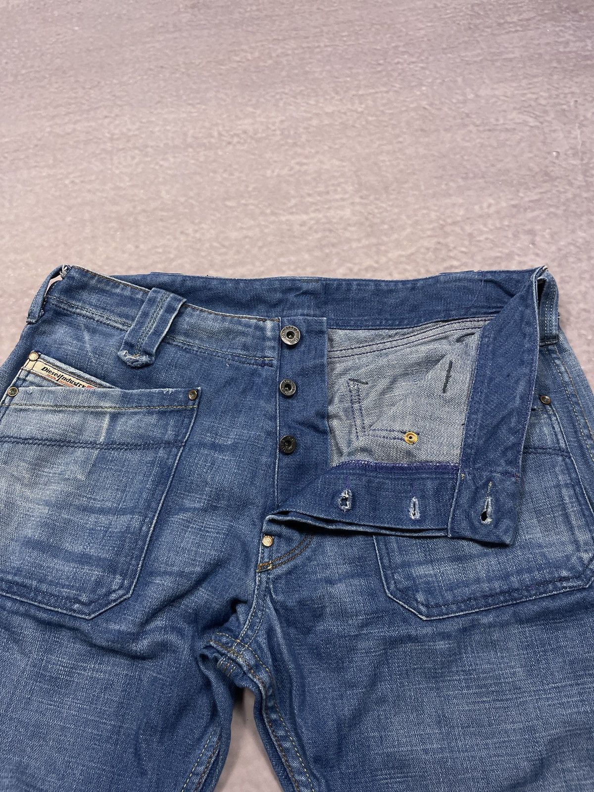 Japanese Brand Vintage Y2K LGB IfSixWasNine Style Diesel Denim Jeans Size US 33 - 8 Thumbnail