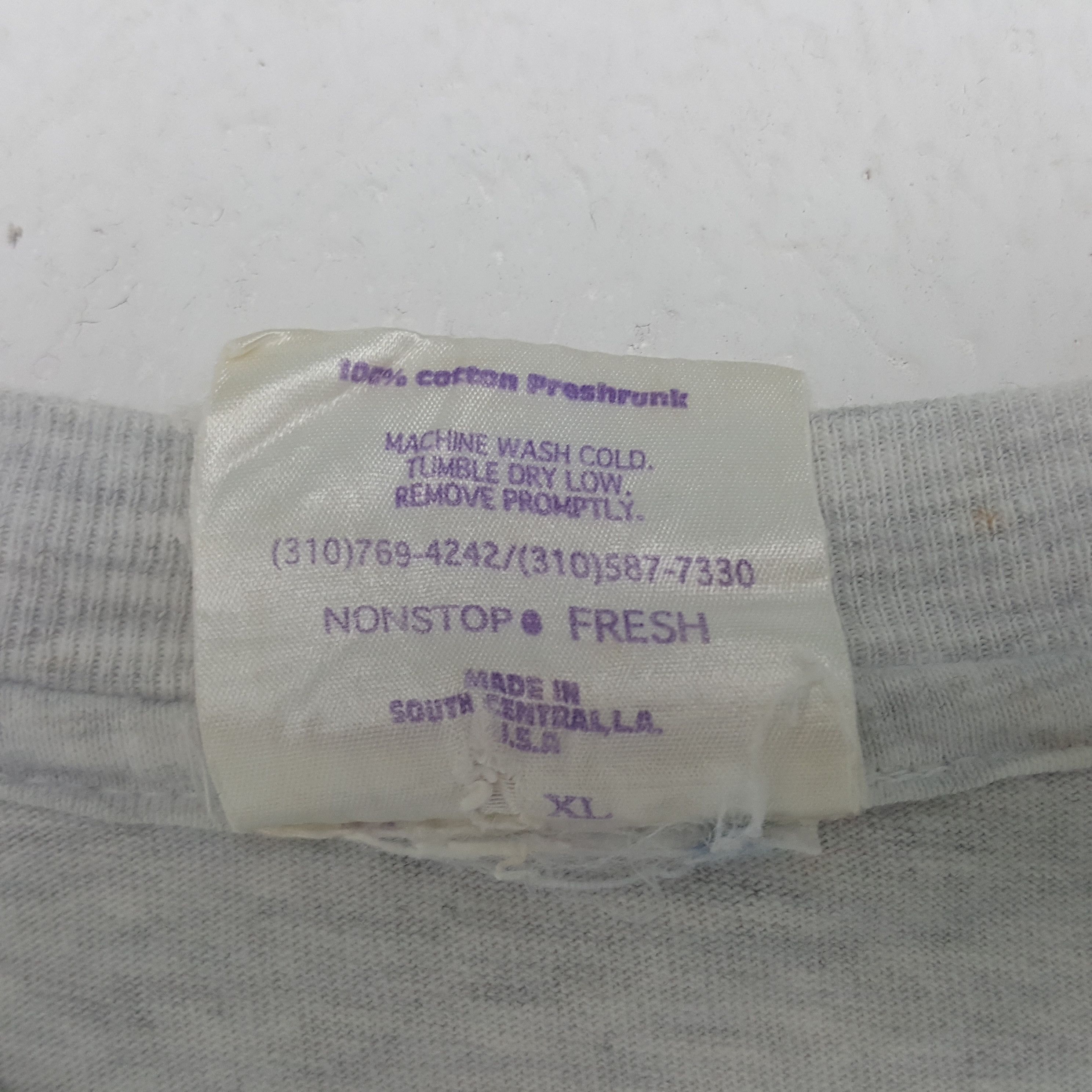 Rap Tees × Vintage Vintage 90's Phunky Circle American Hip Hop Style Tshirt Size US XL / EU 56 / 4 - 6 Thumbnail
