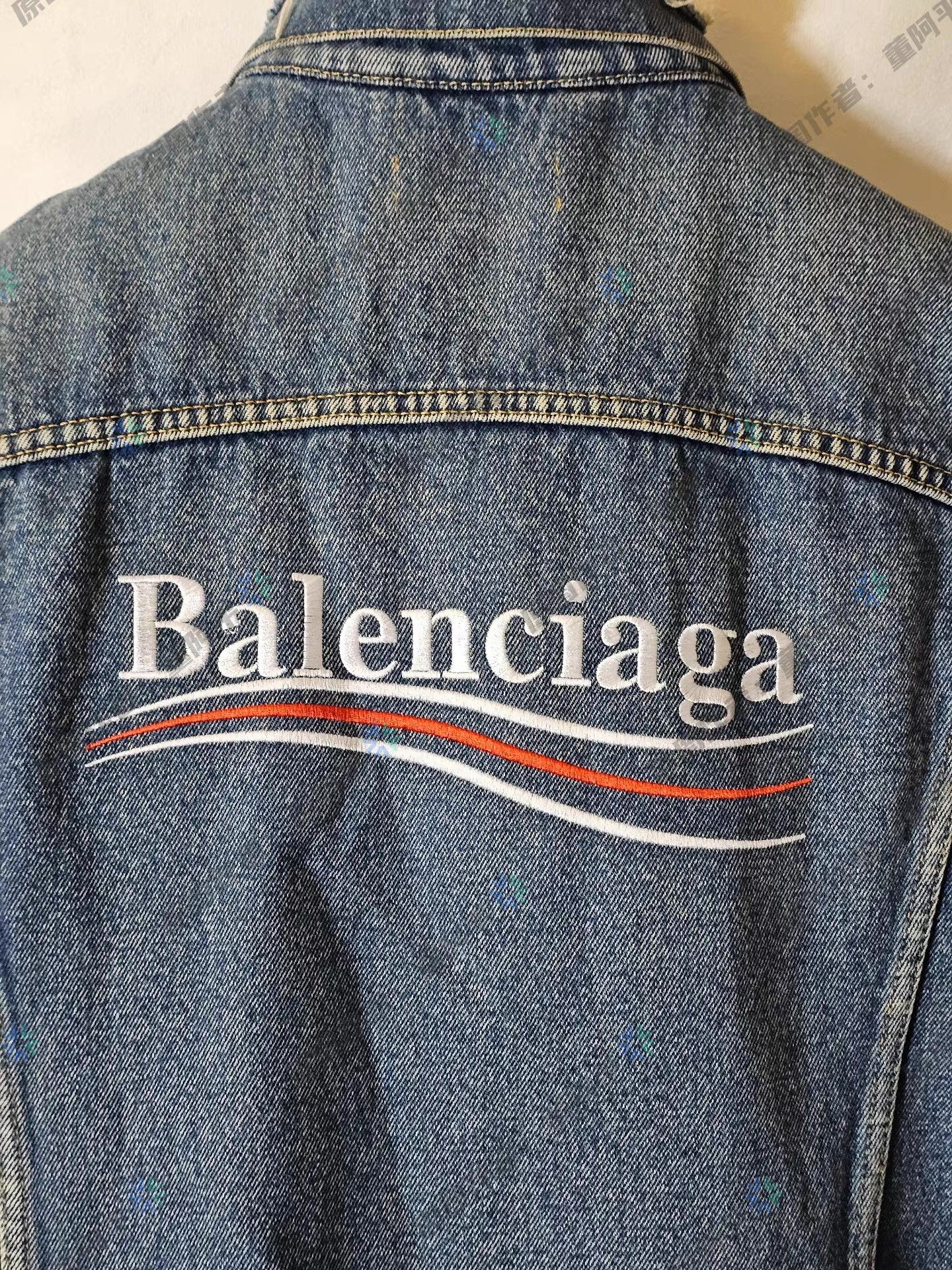 Balenciaga Balenciaga denim jacket Q4 Size US L / EU 52-54 / 3 - 4 Thumbnail