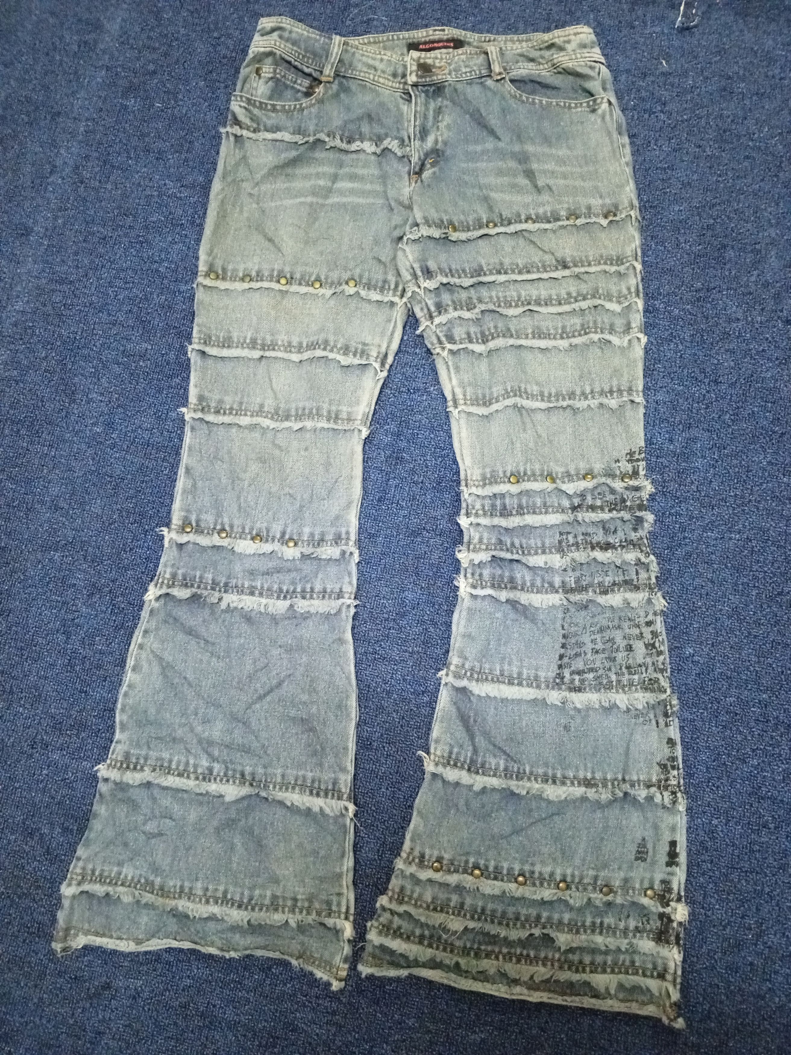 Japanese Brand × Vintage ALGONQUIN NICE DESIGN RARE Size 29" - 1 Thumbnail