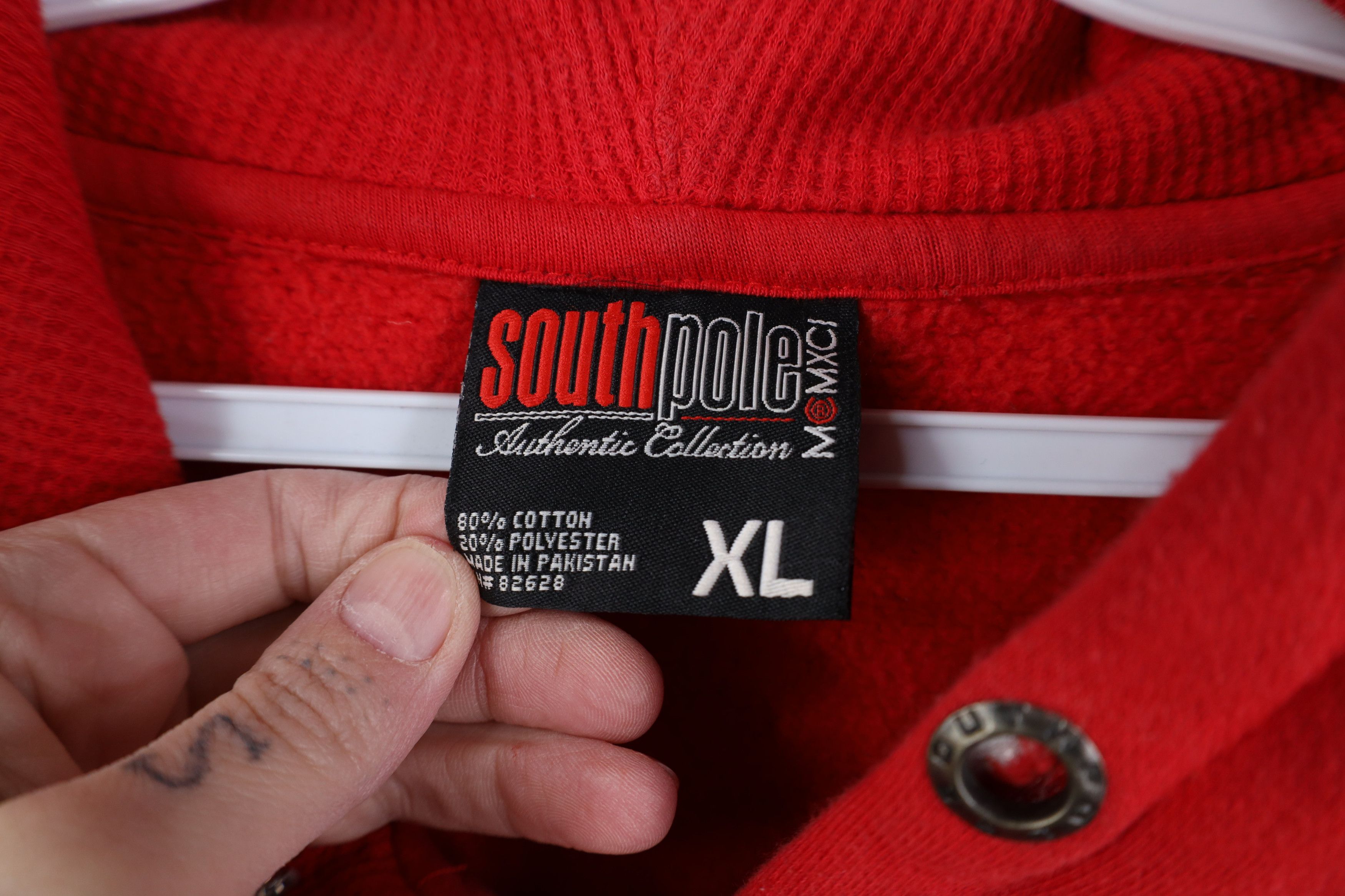 Southpole Vintage 90s Y2K Southpole Heavyweight Full Zip Sweatshirt Size US XL / EU 56 / 4 - 8 Thumbnail