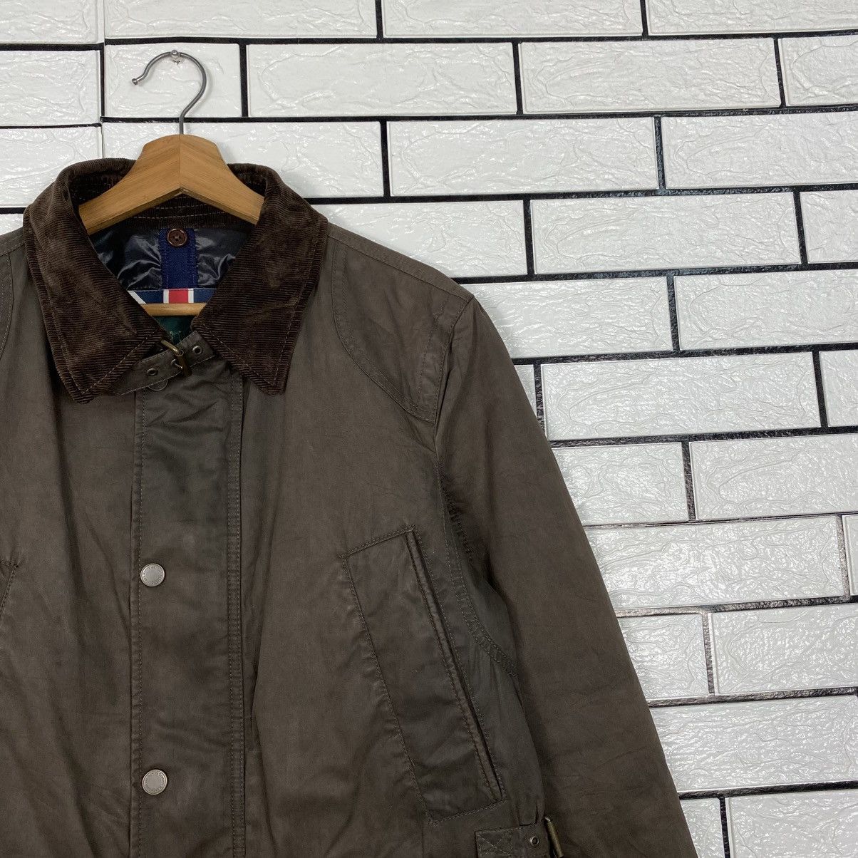 Japanese Brand Vintage Hunting Wax Jacket Blanket Henry Cotton Issey Miyake Size US S / EU 44-46 / 1 - 7 Thumbnail