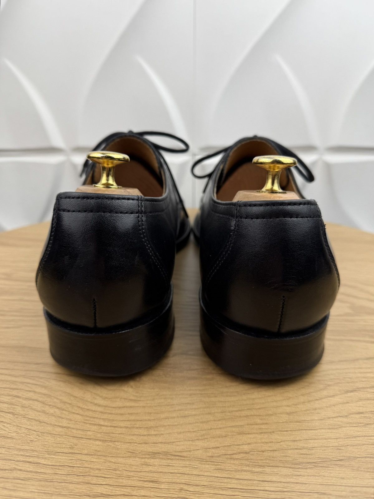 Loake LOAKE Derby Leather Shoes FORMBY Black Men’s Handmade Size US 11 / EU 44 - 7 Thumbnail