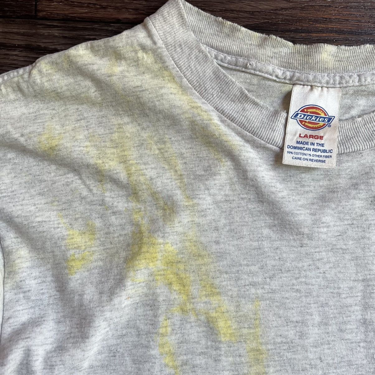 Dickies Thrashed Dickies Basic white/Grey Stained T-shirt M/L Size US L / EU 52-54 / 3 - 4 Thumbnail