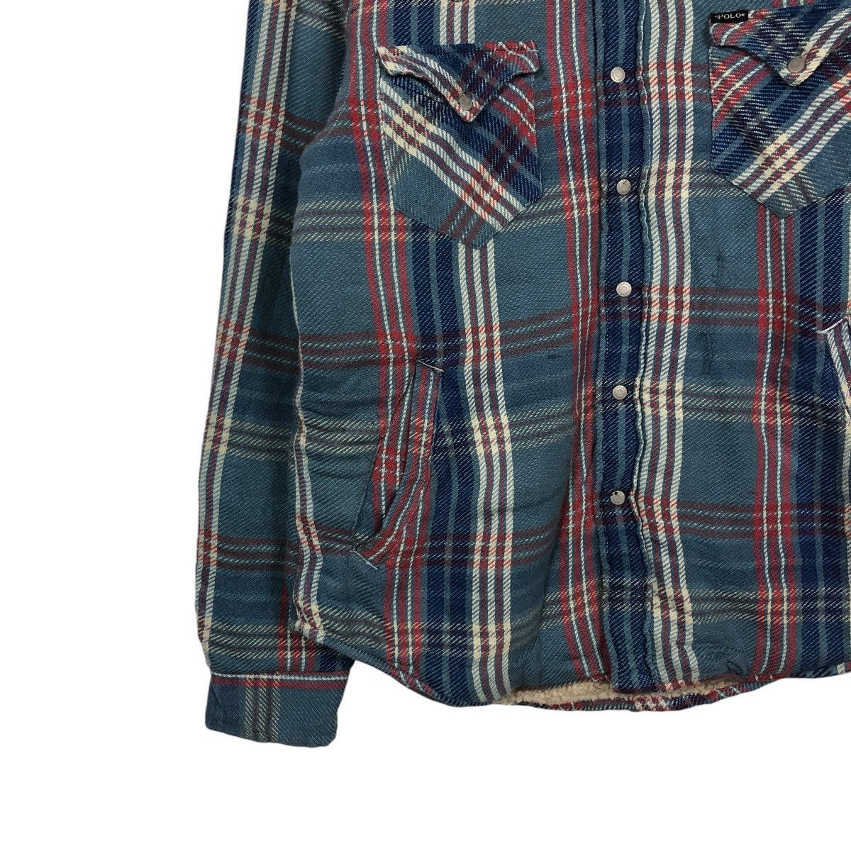 Ralph Lauren 🔥VINTAGE FLANNEL WORK JACKET POLO COUNTRY RALPH LAUREN Size US M / EU 48-50 / 2 - 6 Thumbnail