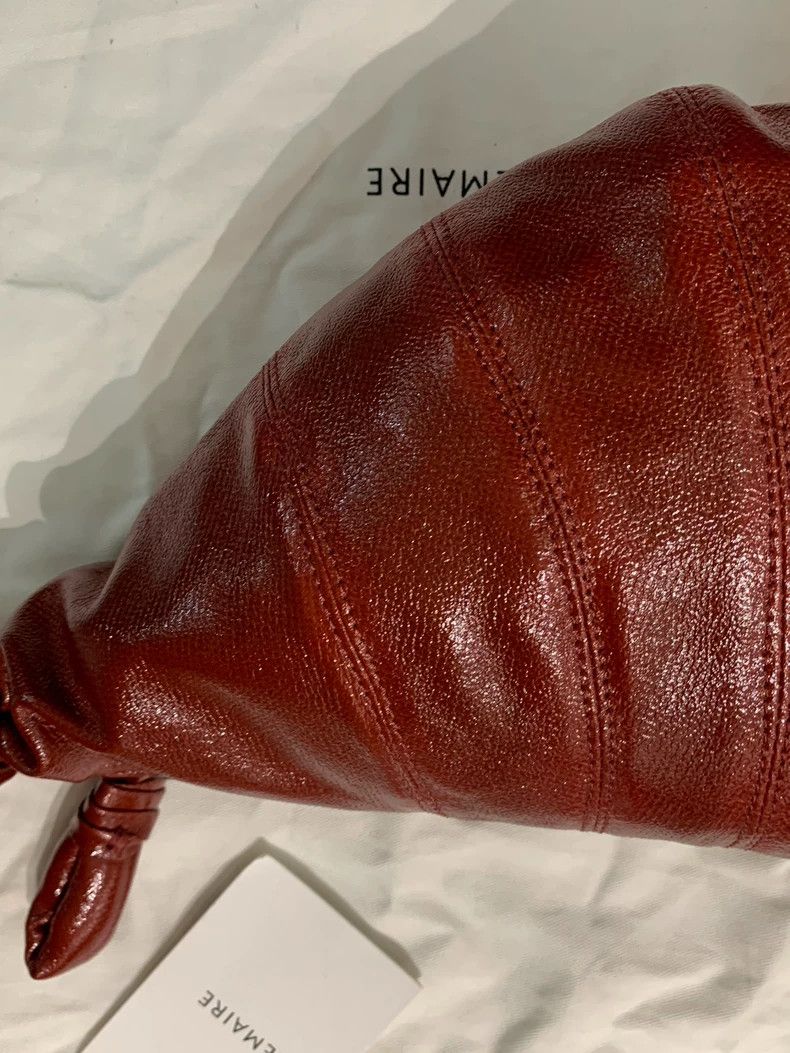 Lemaire Lemaire brick red coated horn bag Size ONE SIZE - 9 Thumbnail