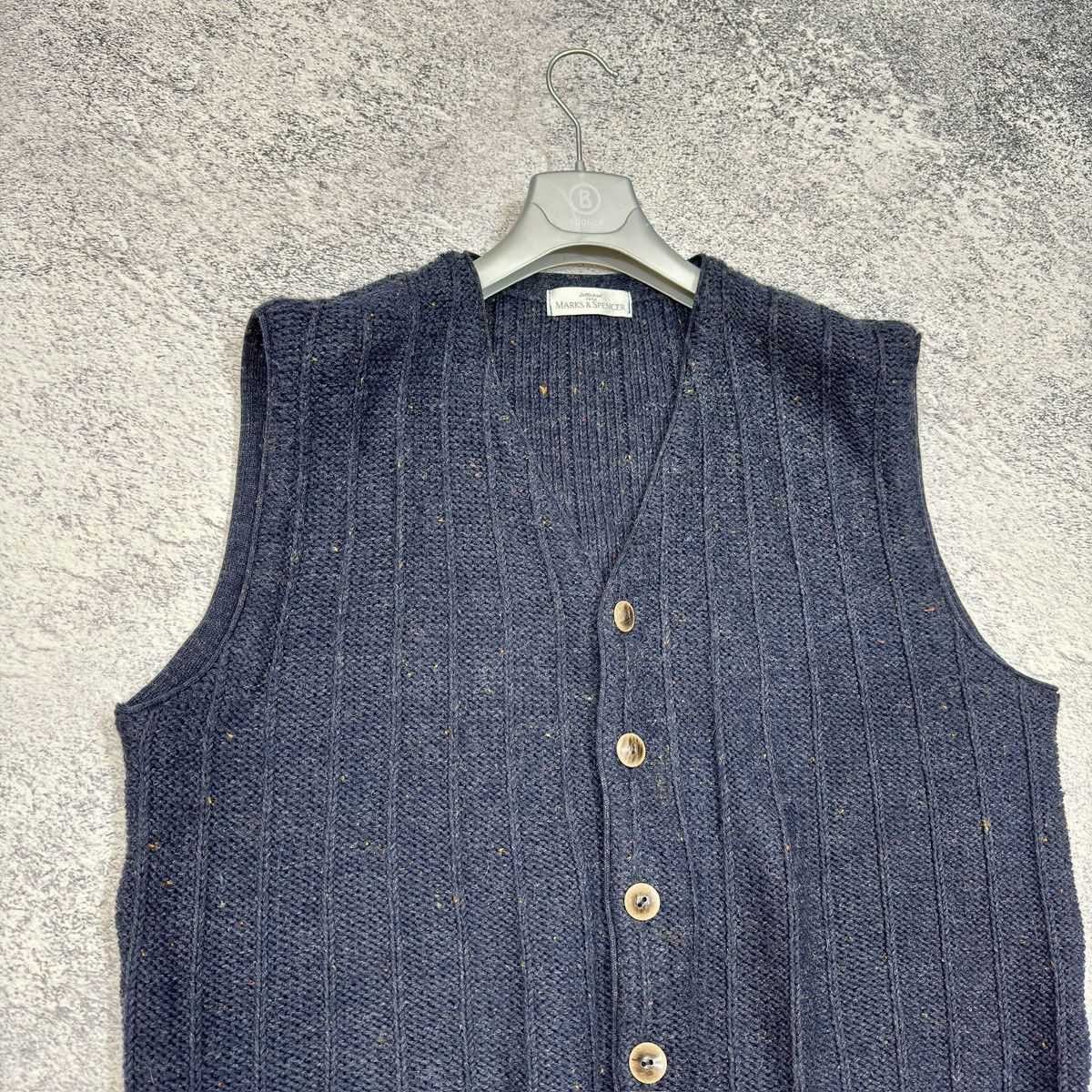 Marks & Spencer × Vintage Vintage Wool Vest M size Size US M / EU 48-50 / 2 - 3 Thumbnail