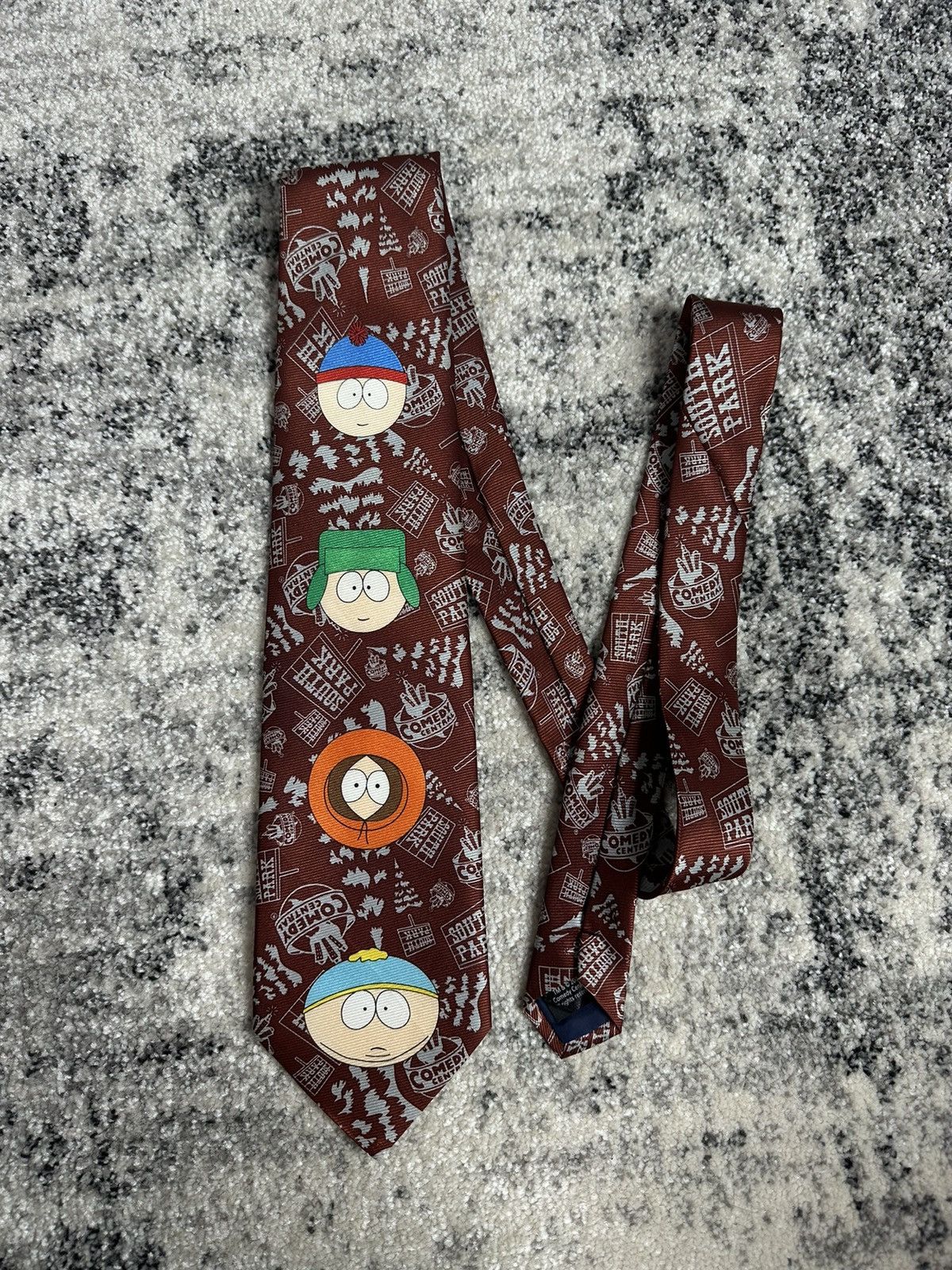 Cartoon Network × Vintage Vintage 2000 Tie South Park Comedy Central Movie Size ONE SIZE - 8 Thumbnail