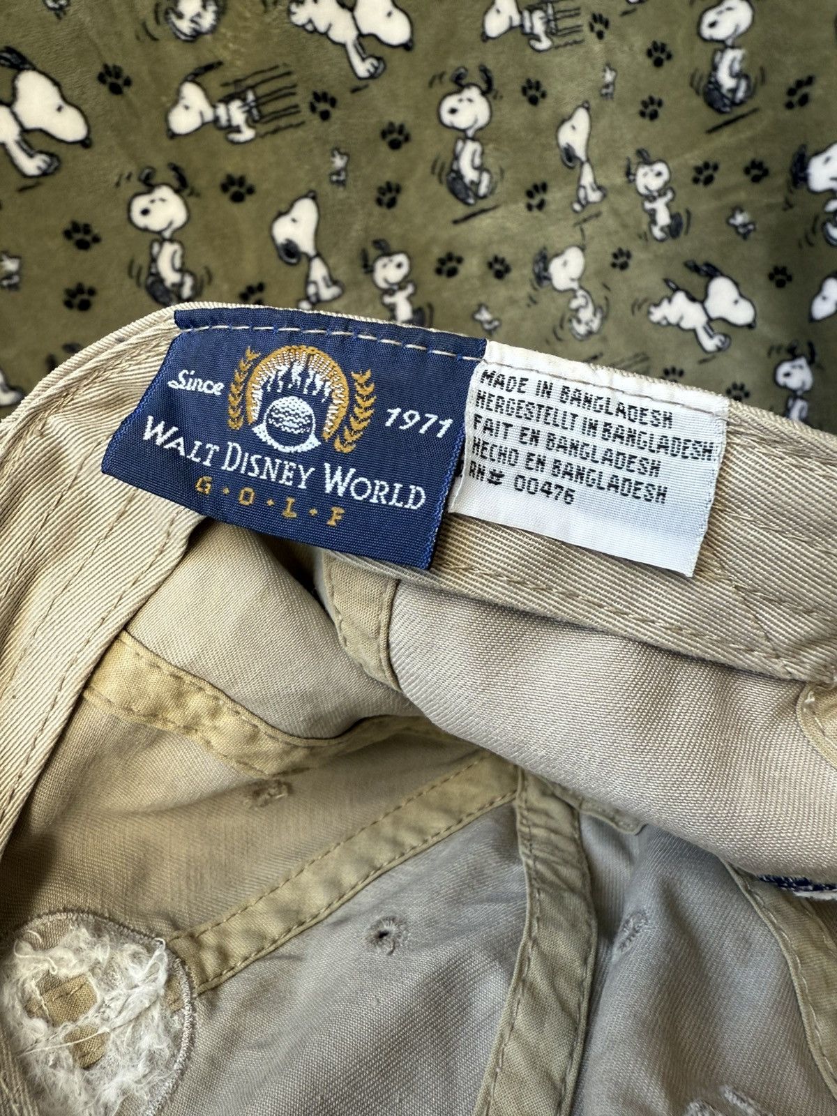 Disney × Vintage Vintage 1971 Mickey Disney World Golf Hat Size ONE SIZE - 7 Thumbnail