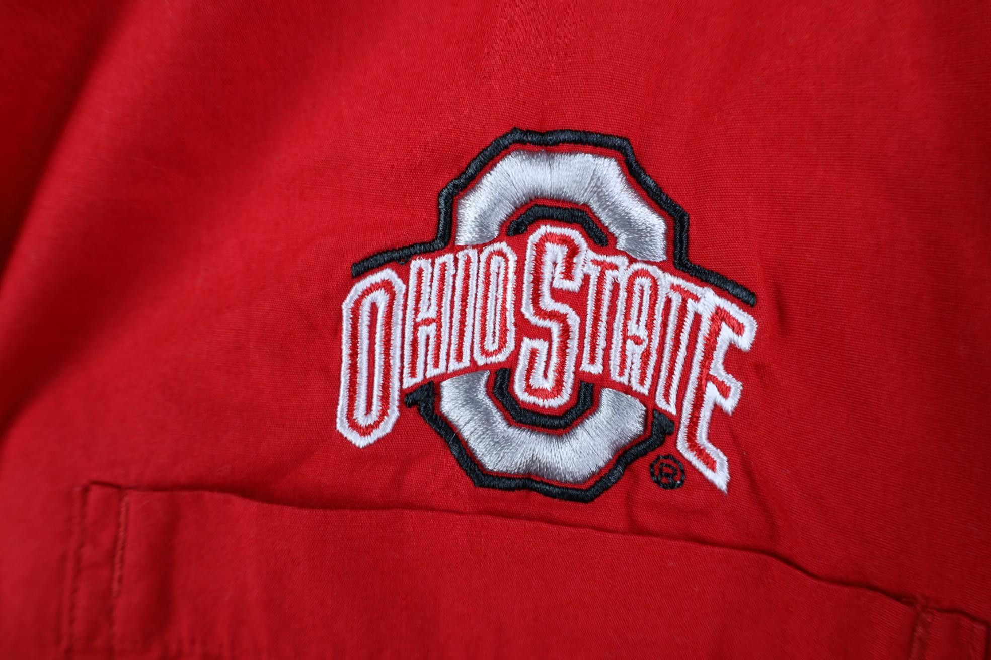 Columbia Columbia PHG Ohio State University Shooting Button Shirt Red Size US L / EU 52-54 / 3 - 5 Thumbnail