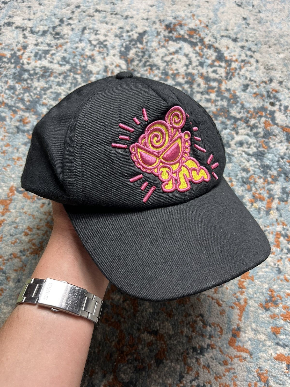Hysteric Glamour × Japanese Brand Vintage 00s Hysteric Glamour embroidered hat Size ONE SIZE - 3 Thumbnail