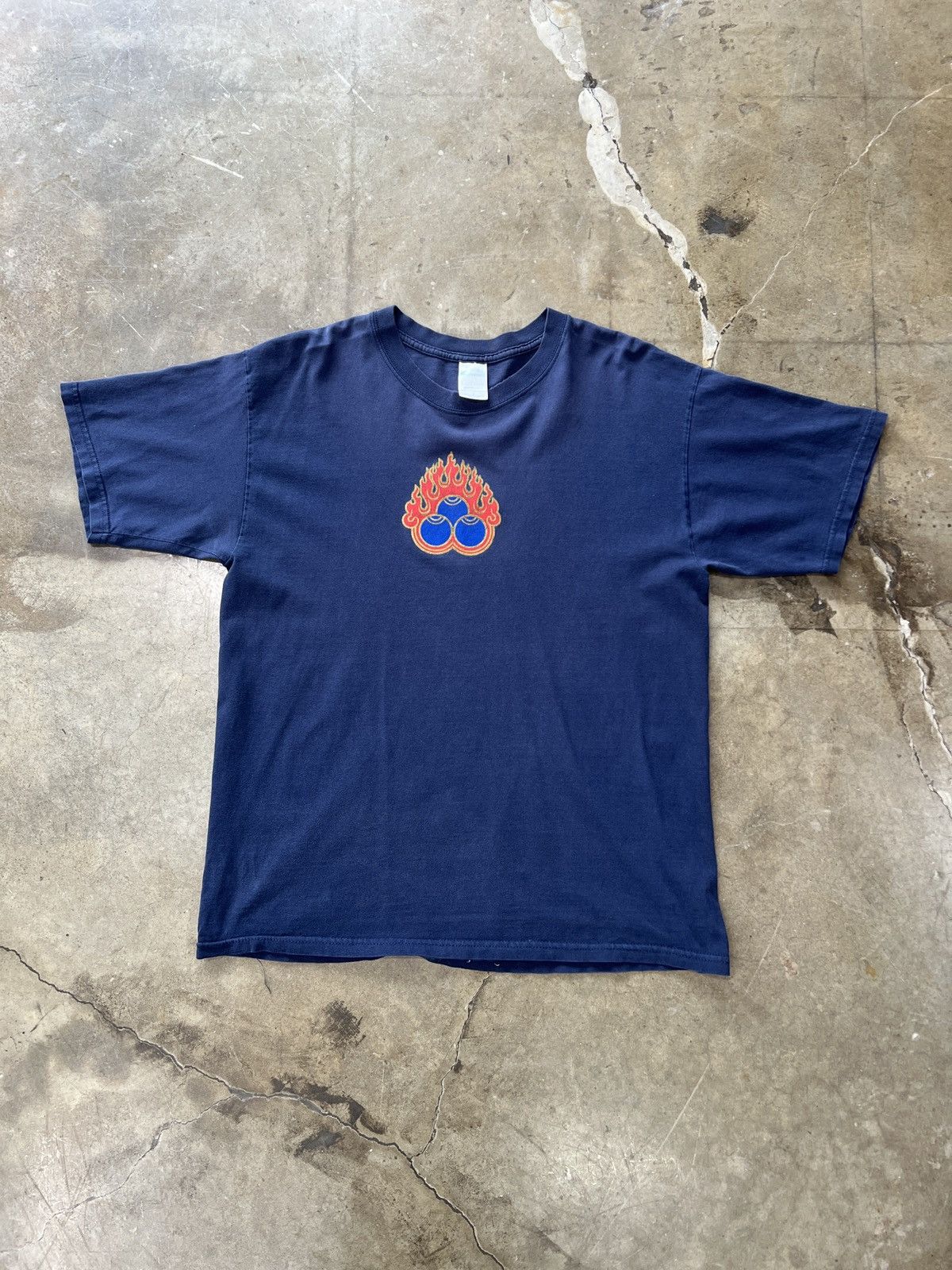 Vintage Vintage Flame Front Graphic Tee Large Size US L / EU 52-54 / 3 - 2 Thumbnail