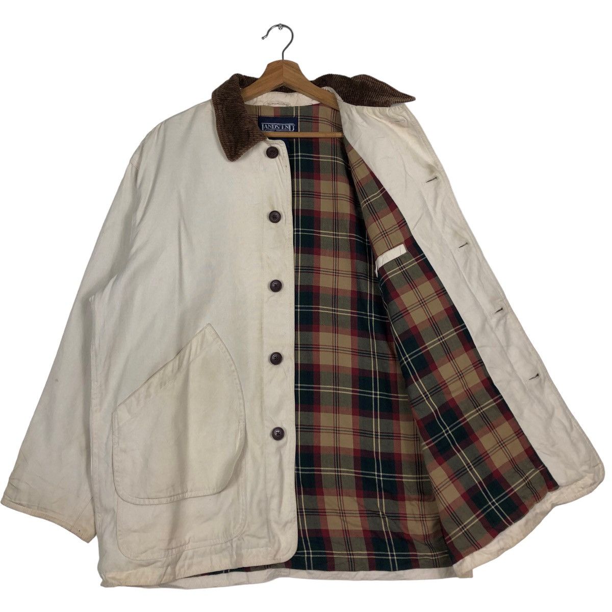 Japanese Brand 🔥Vtg Chore Jacket Work Lands’End Japan Blanket Lining Size US M / EU 48-50 / 2 - 11 Thumbnail