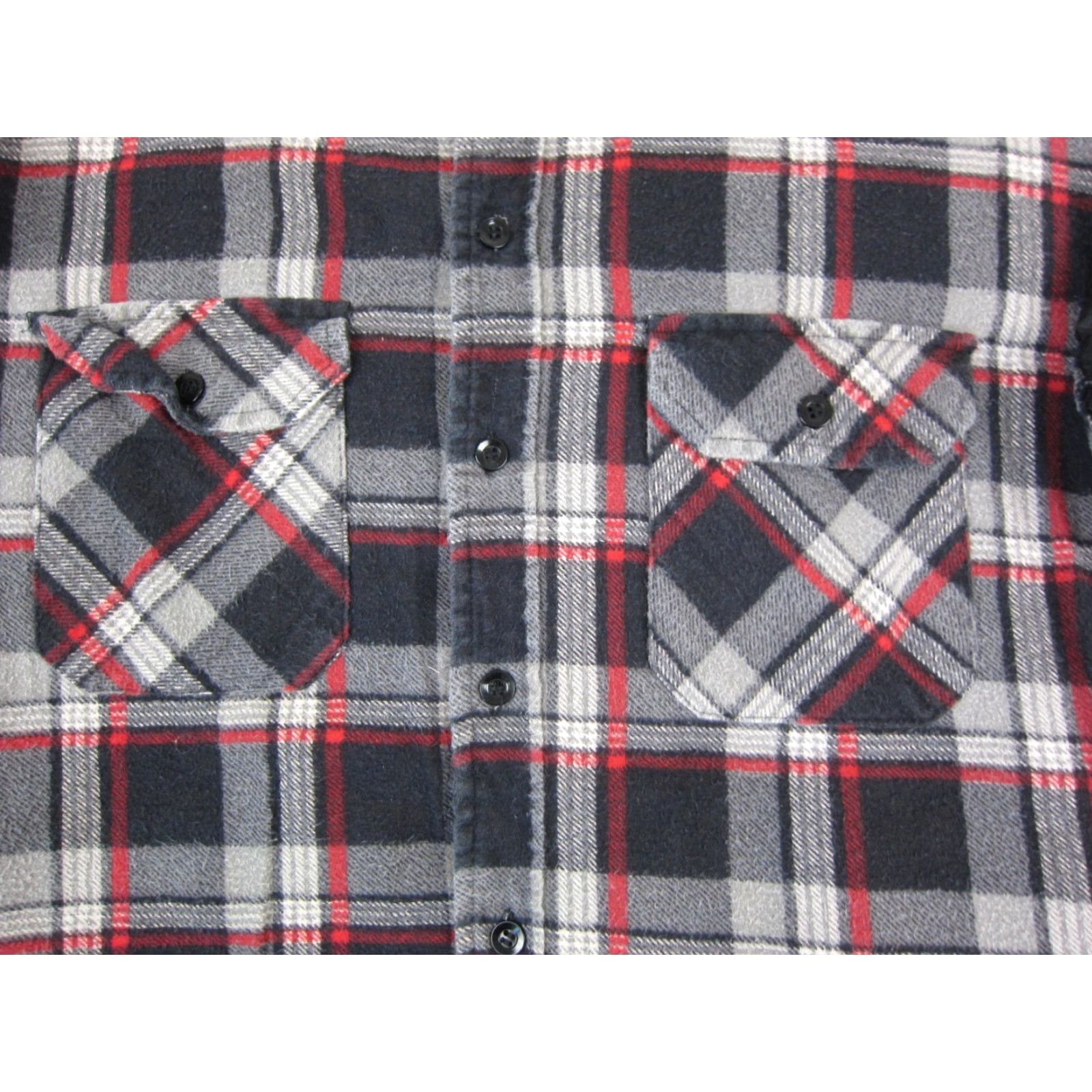 Wrangler VINTAGE Wrangler Shirt Mens L Black Plaid Quilted Lined Flannel Button-Up Top Size US L / EU 52-54 / 3 - 5 Thumbnail