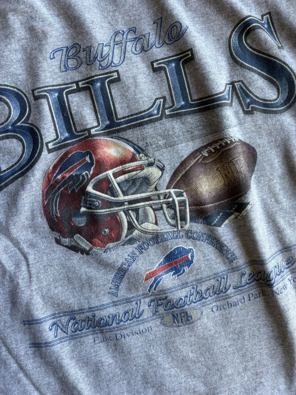 NFL × Vintage Vintage Y2K Buffalo Bills Long Sleeve Size US XL / EU 56 / 4 - 6 Thumbnail
