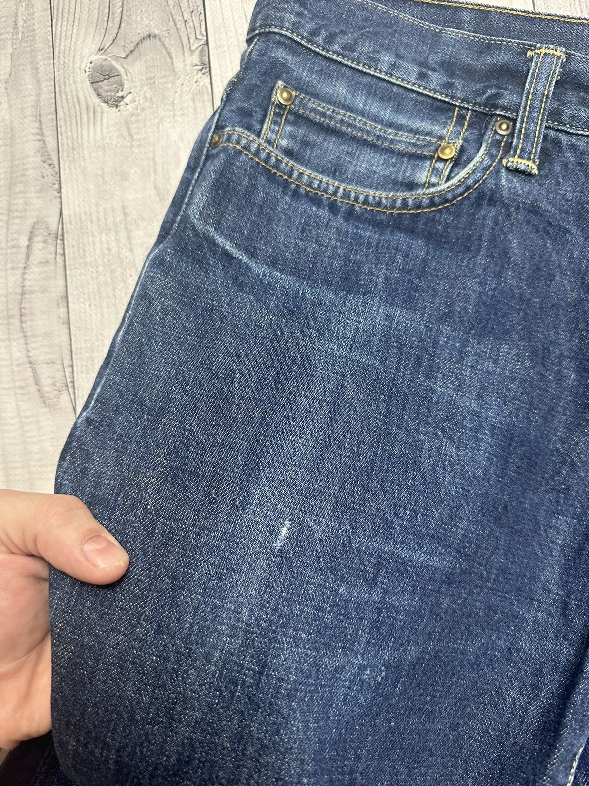 Carhartt Wip × Vintage Vintage Carhartt Wip Demin jeans logo size 34/32 Size US 34 / EU 50 - 8 Thumbnail