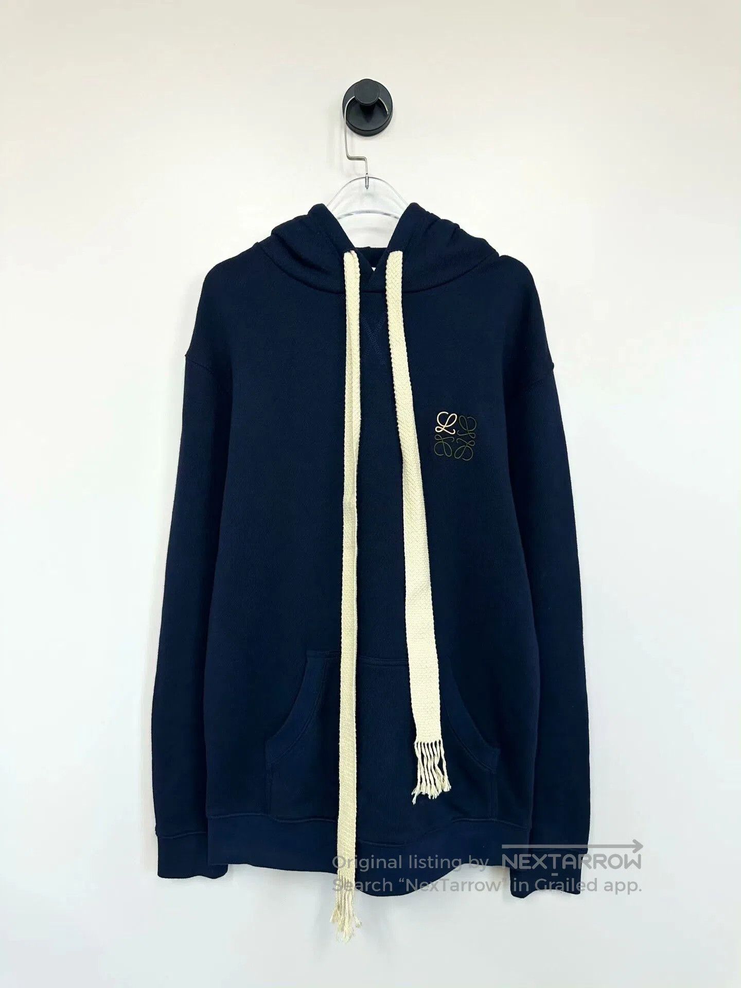 Loewe Loewe Blue Logo Hooded Sweatshirt. Size US S / EU 44-46 / 1 - 1 Thumbnail