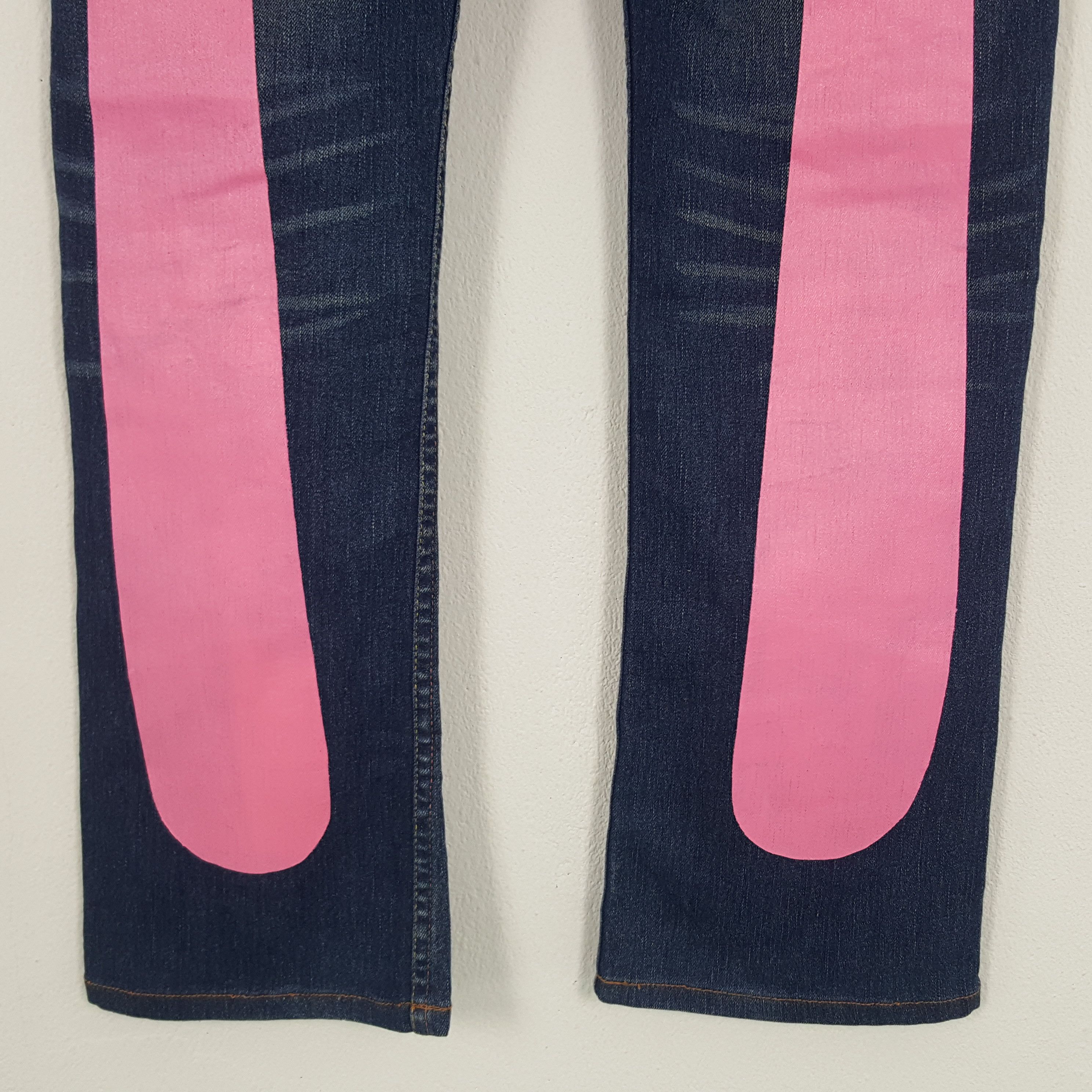 Evisu × Vintage Vintage Evisu Custom Art Daicock Denim Jeans Size 31" - 2 Thumbnail