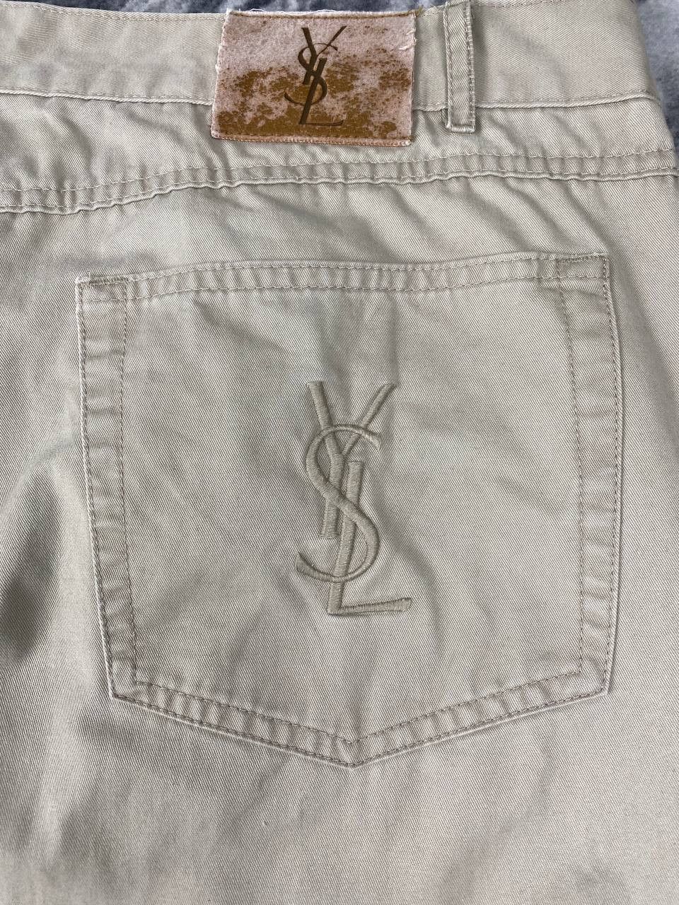 Yves Saint Laurent Vintage Yves Saint Laurent Pants YSL Big Logo 90s Size US 40 / EU 56 - 3 Thumbnail