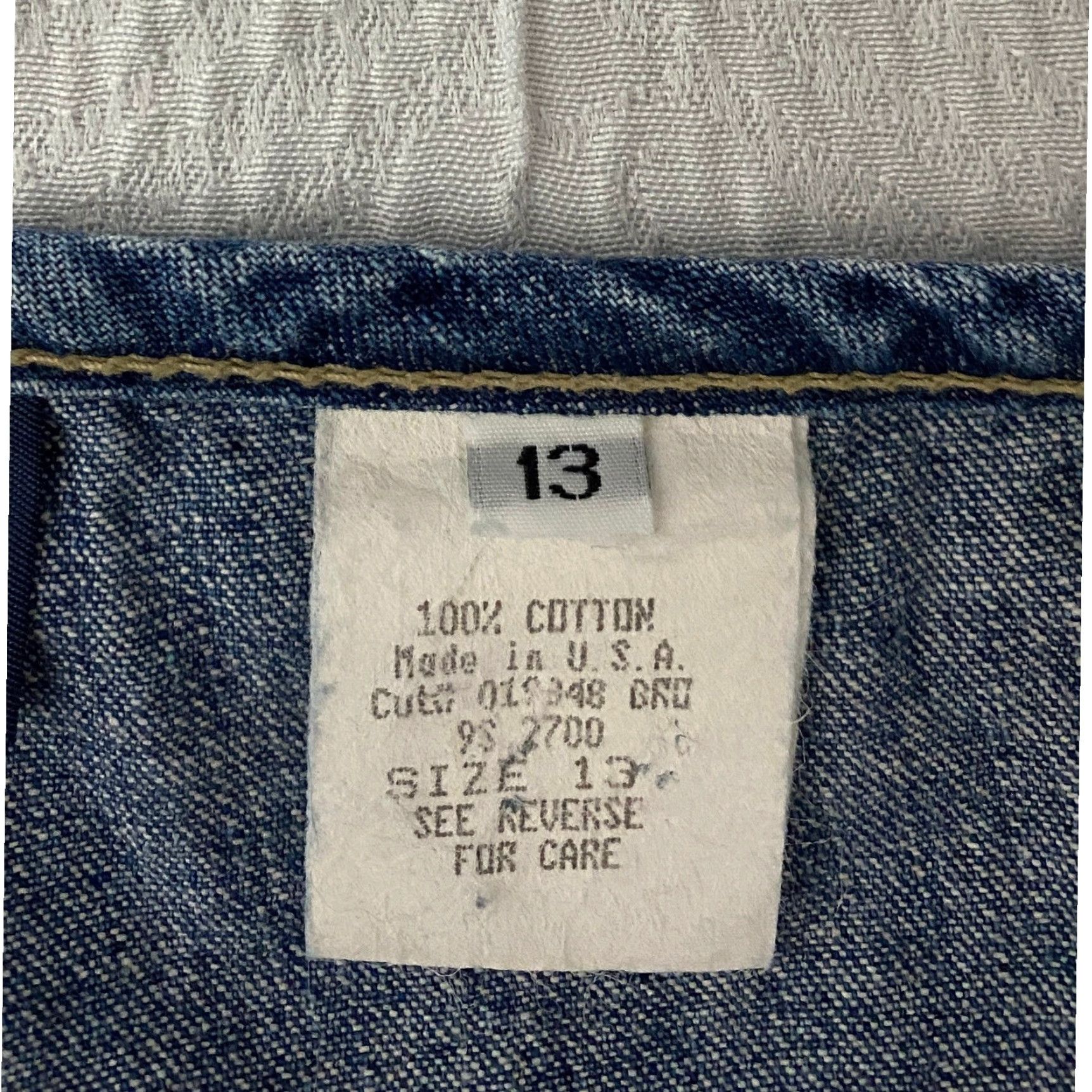 Vintage VINTAGE Paris Blues Jeans Flare Jeans Button Fly Y2K 90s Blue Denim Junior Size 13 Womens Size 34" / US 12 / IT 48 - 6 Thumbnail