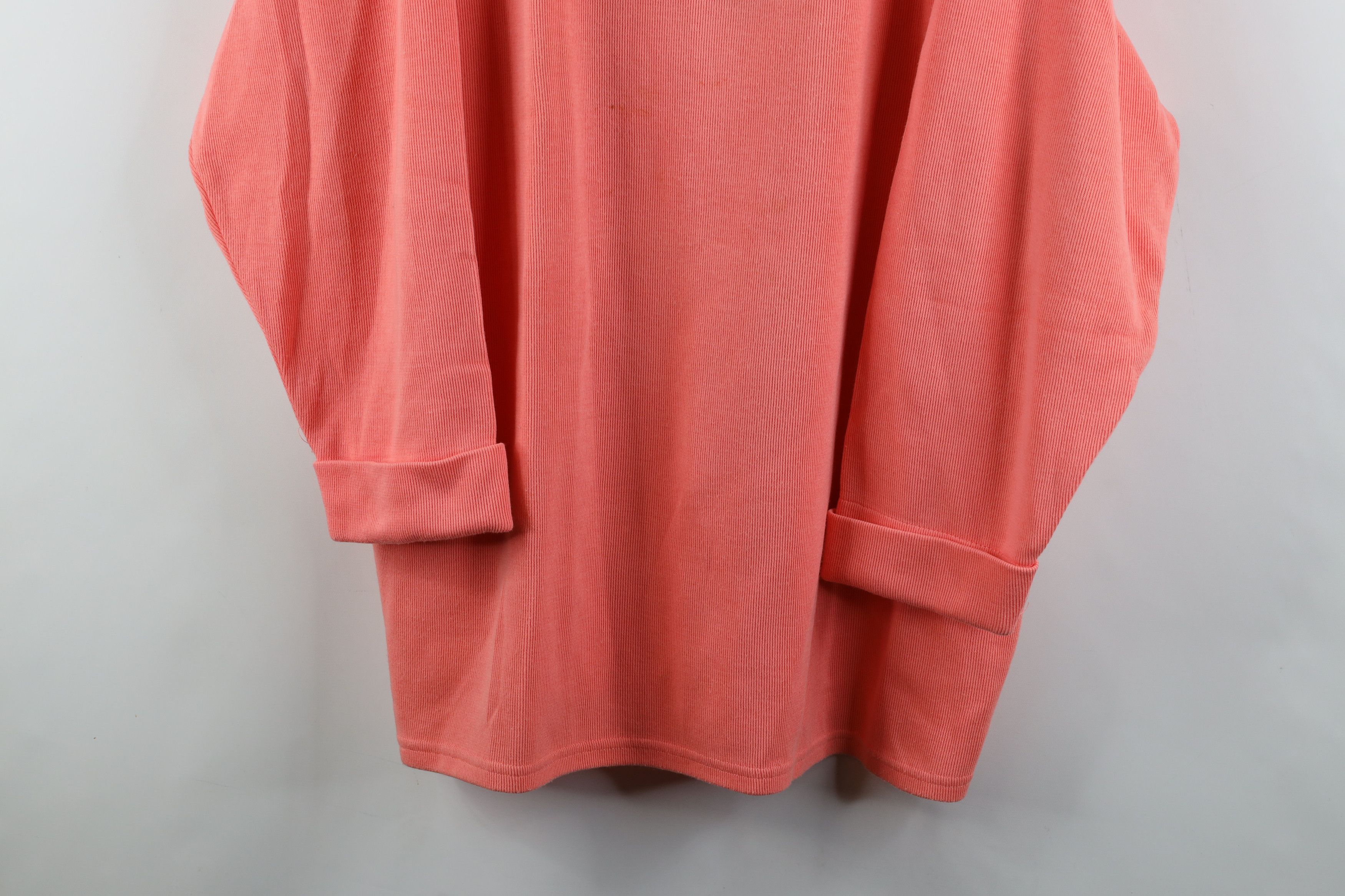 Express × Vintage Vintage 90s Express Thermal Ribbed Knit 3/4 Sleeve T-Shirt Size XL / US 12-14 / IT 48-50 - 3 Thumbnail