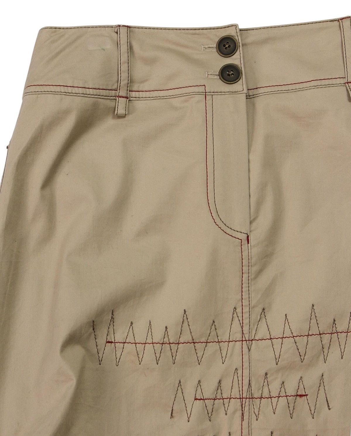 Vintage 2000S LUFRAN TACTICAL SKIRTS Size 28" / US 6 / IT 42 - 4 Thumbnail