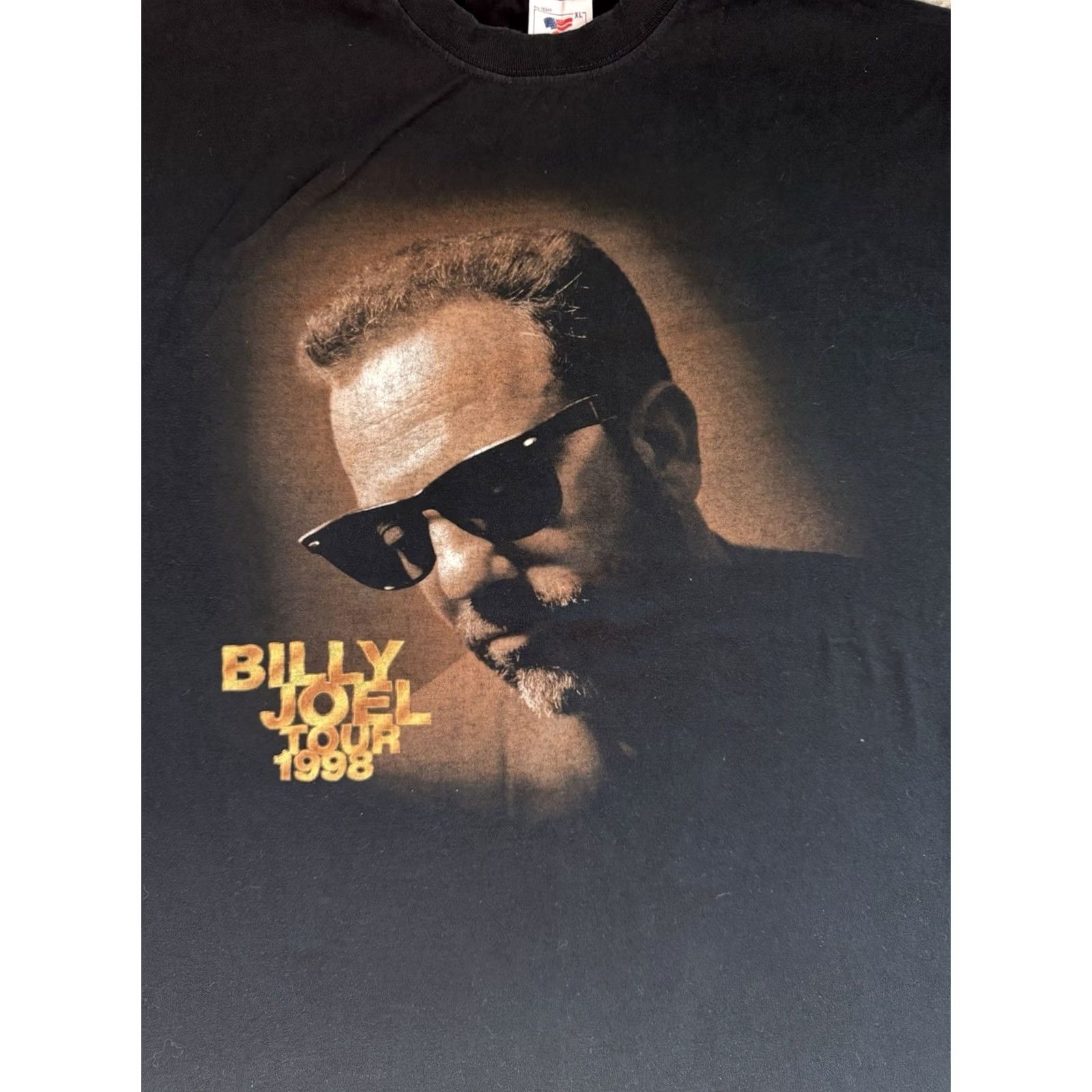 Vintage VINTAGE Billy Joel Tour Concert T Shirt Sz XL Black Rock 1998 Washington DC Elton John Men Size US XL / EU 56 / 4 - 2 Thumbnail
