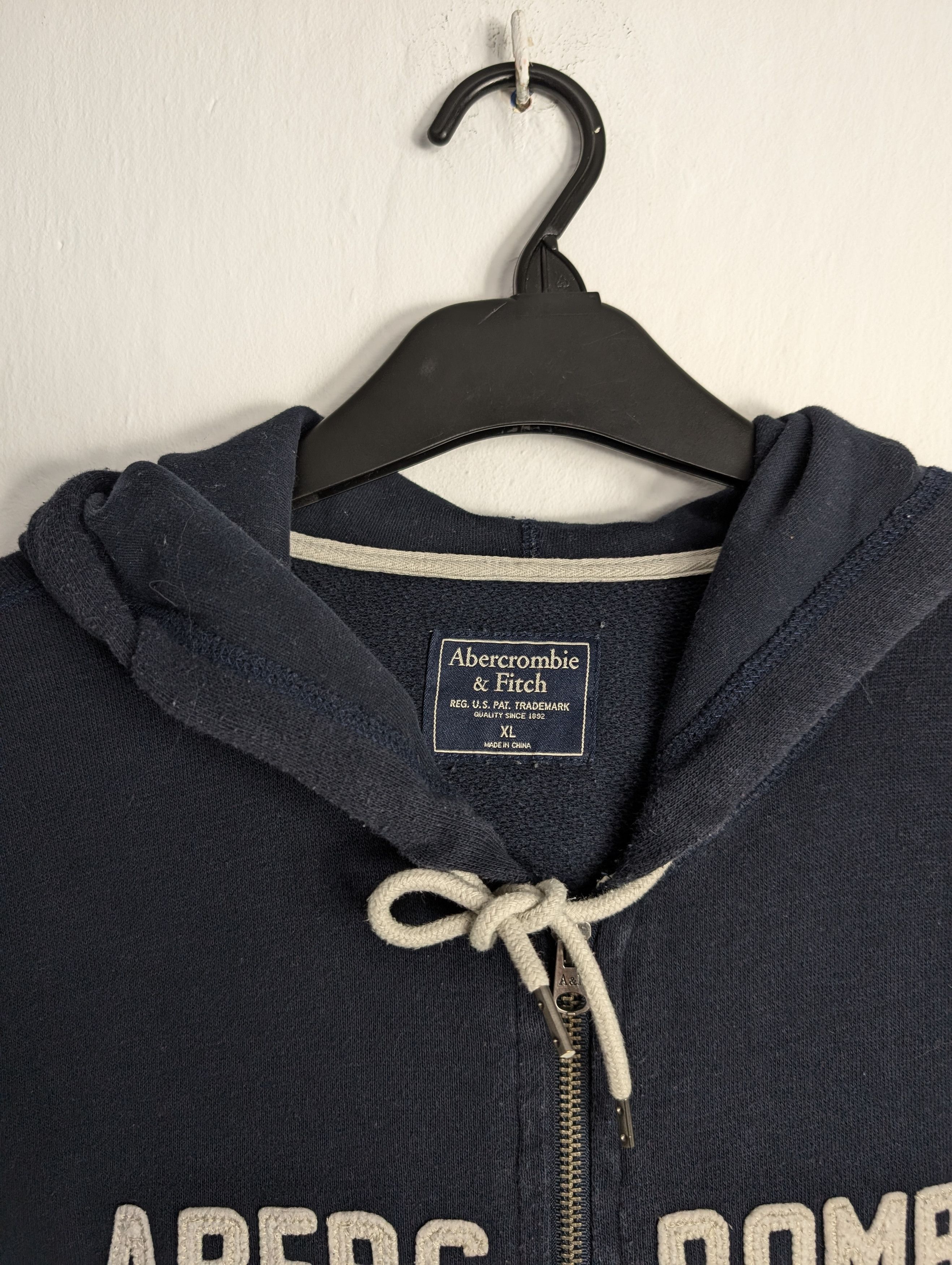 Abercrombie & Fitch Abercrombie & Fitch Zip-up Hoodie Sweatshirt Size US XL / EU 56 / 4 - 3 Thumbnail