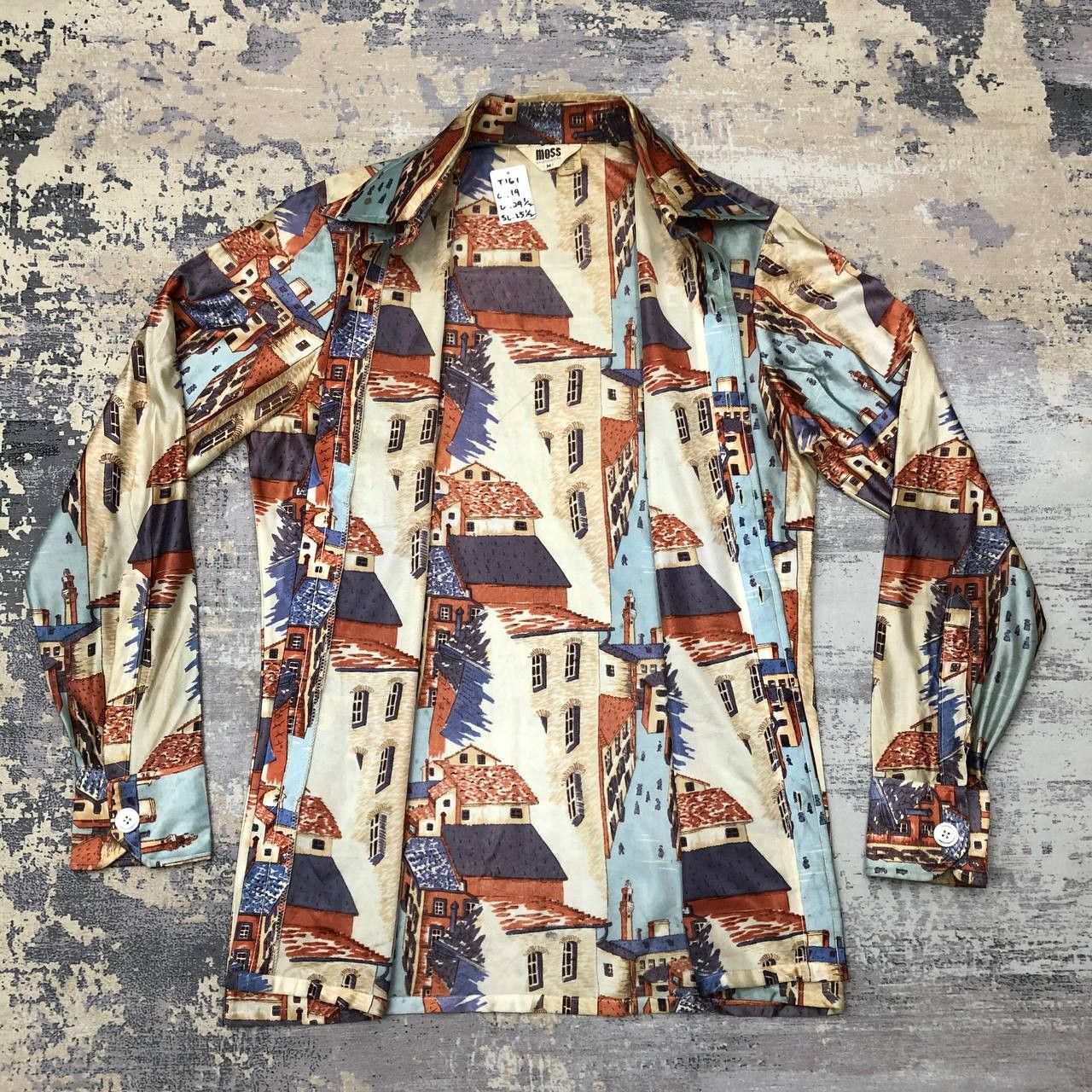 Moss T161 VTG MOSS X SHIRTMAKER FULLPRINT SHIRTS Size US M / EU 48-50 / 2 - 4 Thumbnail