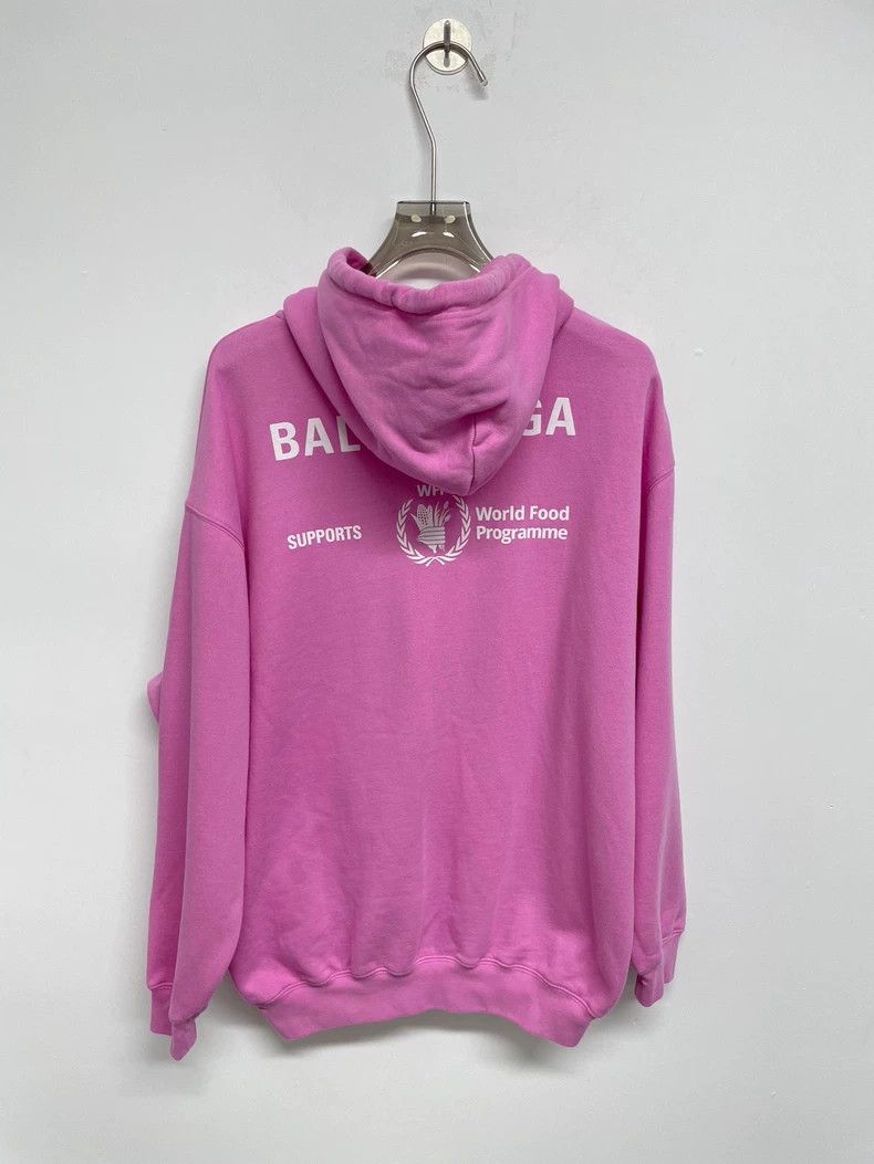 Balenciaga Balenciaga WFP Wheat Ear Printed Hood Pink Size US M / EU 48-50 / 2 - 2 Thumbnail