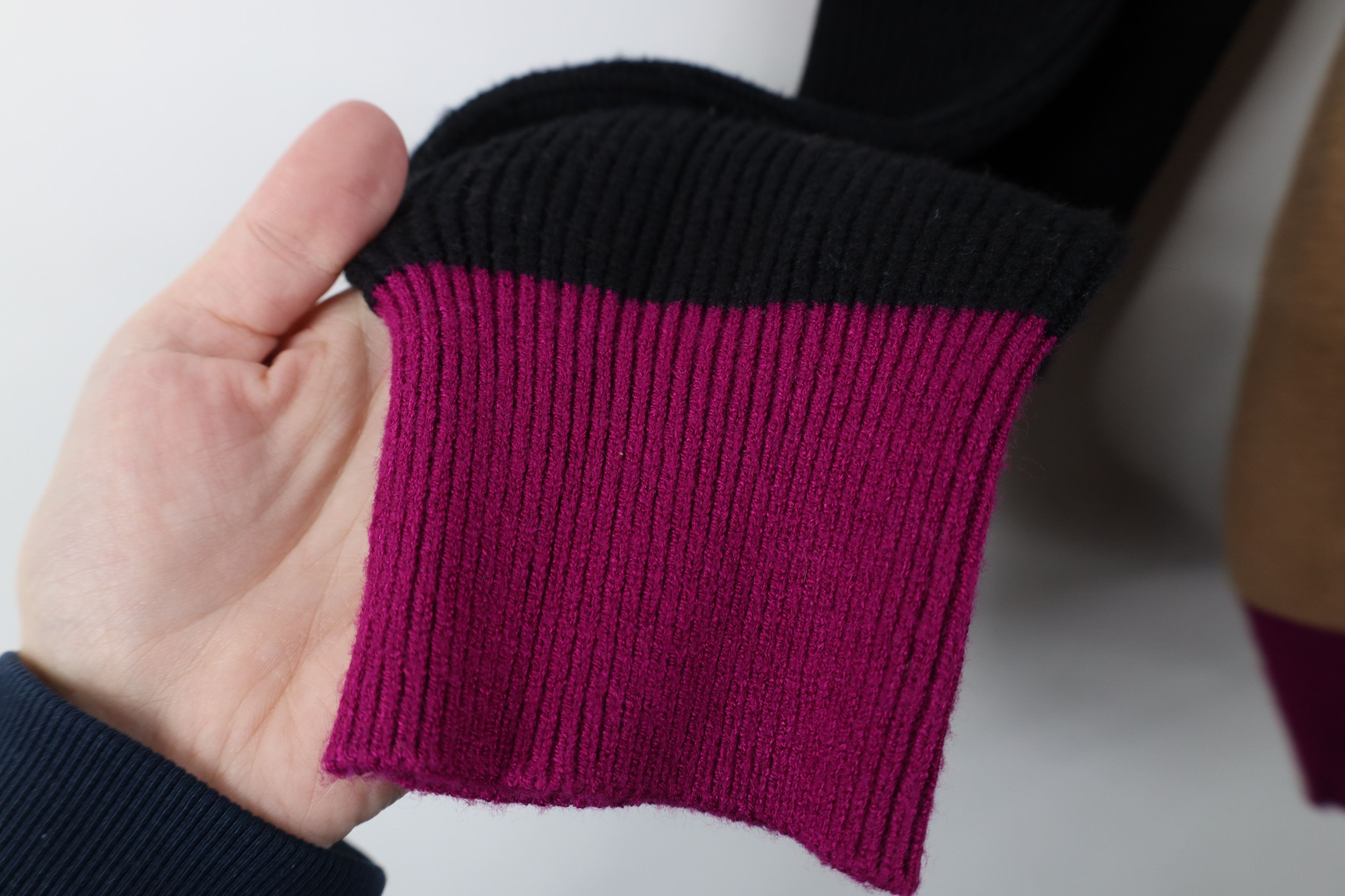 Express Deadstock Vtg Y2K Express Ribbed Knit Sweater Oversized Size S / US 4 / IT 40 - 9 Thumbnail