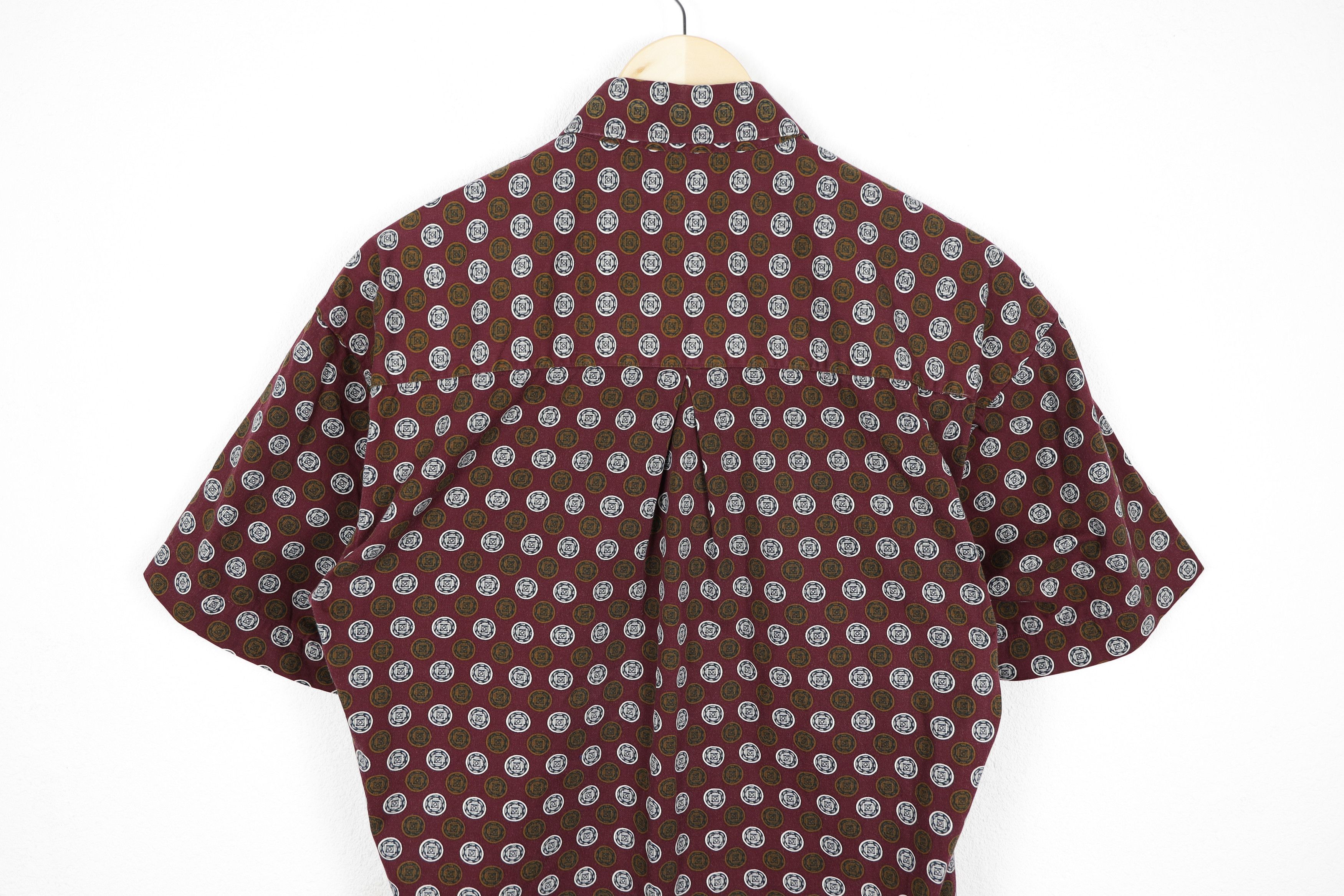 Vintage × Yves Saint Laurent Vintage Yves Saint Laurent YSL Logo Pocket Abstract Shirt Size US M / EU 48-50 / 2 - 7 Thumbnail
