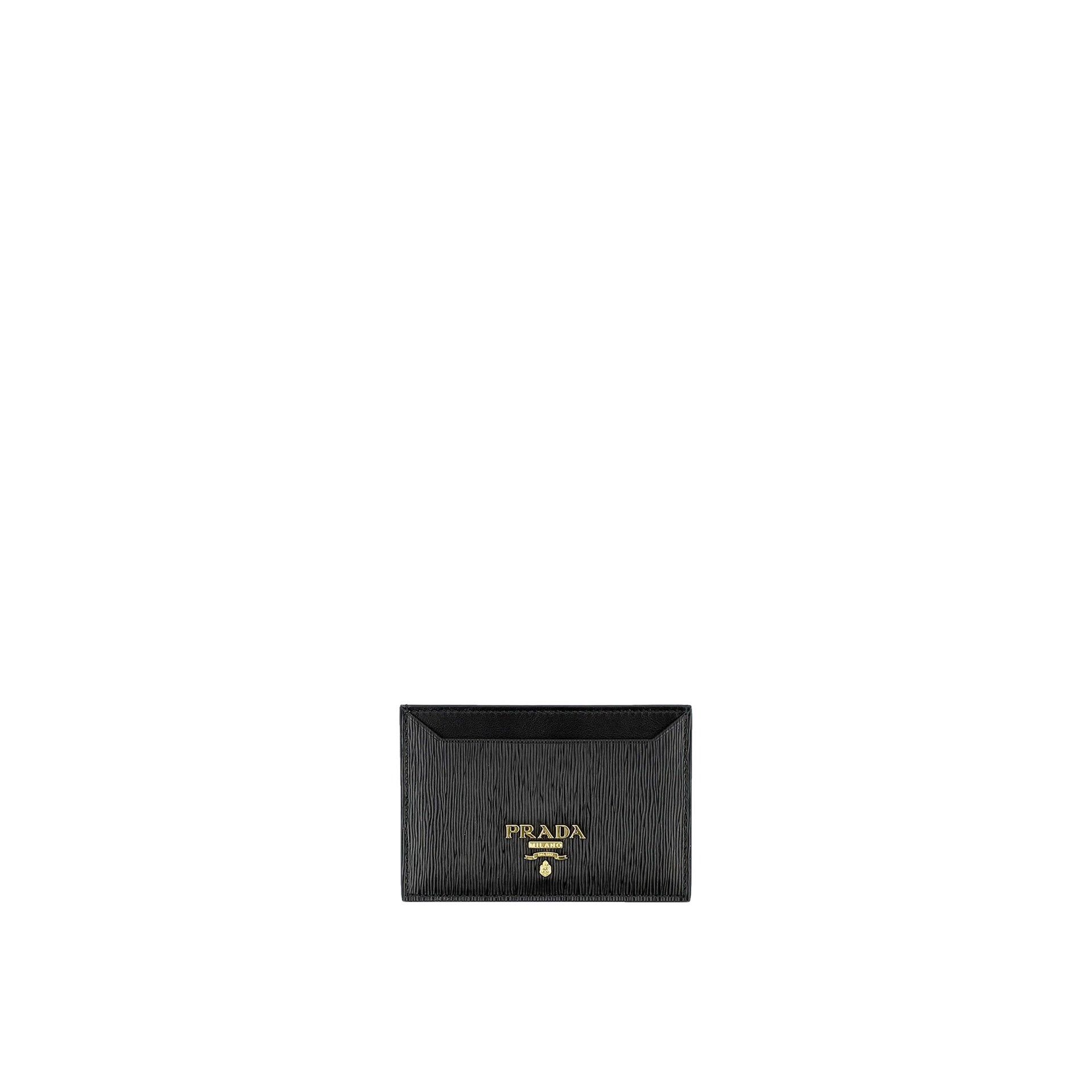 Prada Prada Leather Logo Wallet Size ONE SIZE - 1 Thumbnail